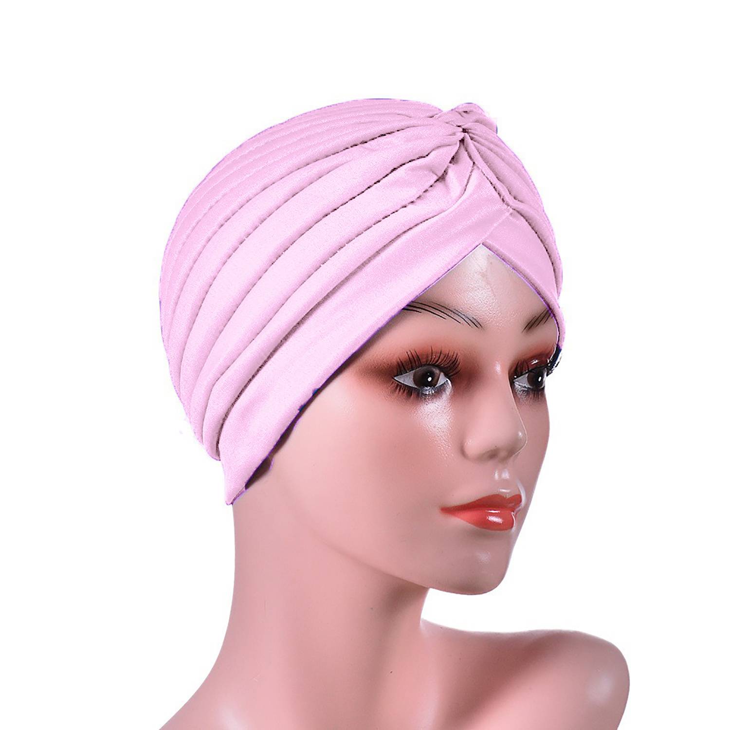 Muslim Women Stretch Turban Hat - Image 3