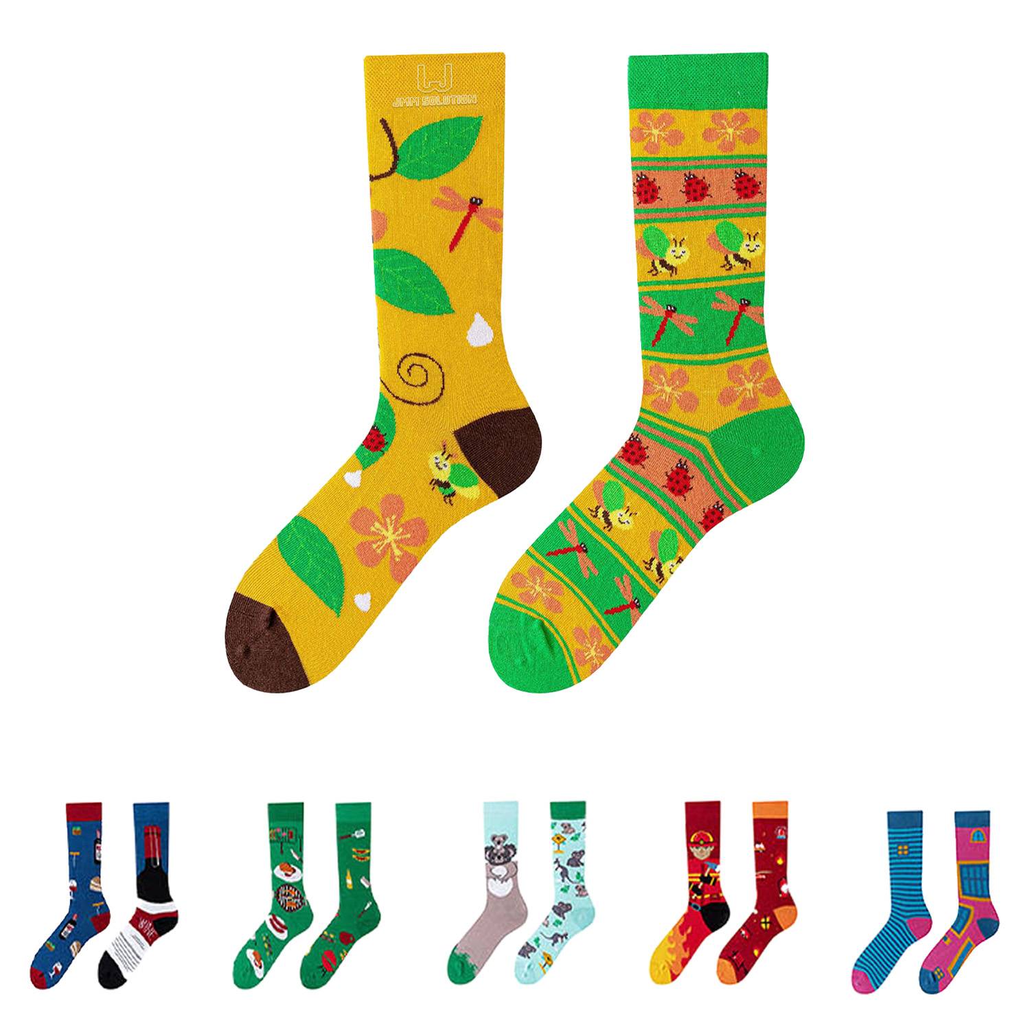 Funny Casual Crew Socks