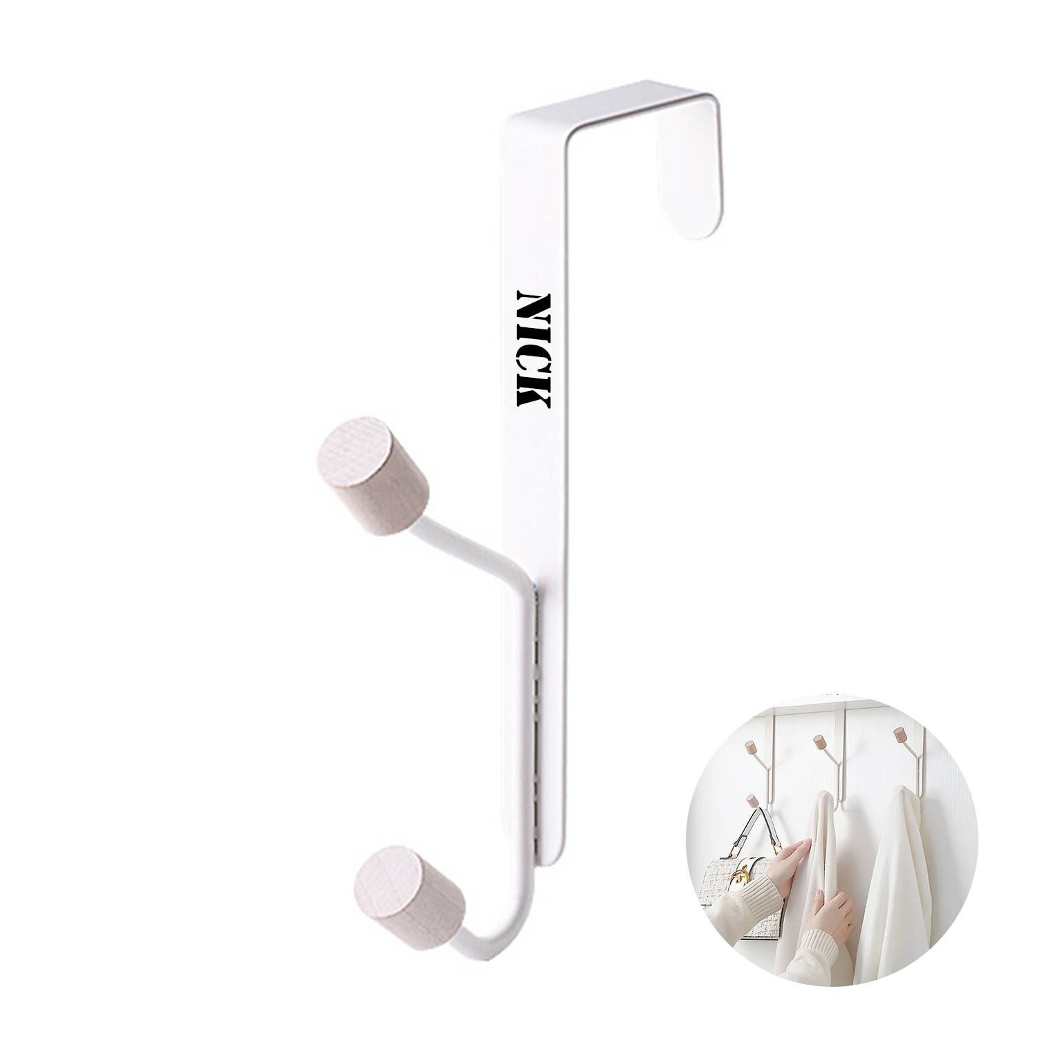 Heavy Duty Bath Towel Stainless Steel Robe Hooks Holder