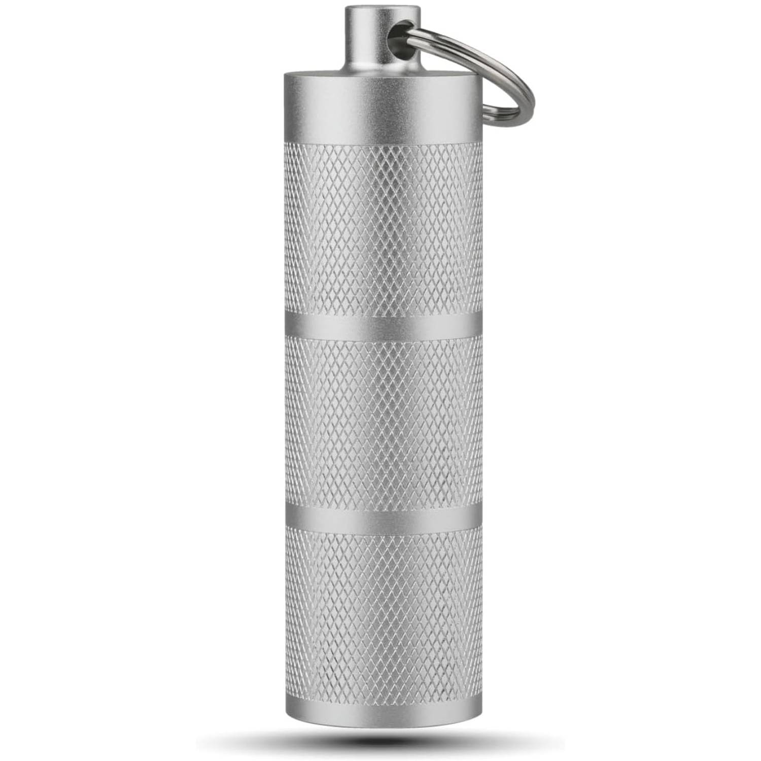 Compact Waterproof Aluminum Pill Container for First Aid - Image 4