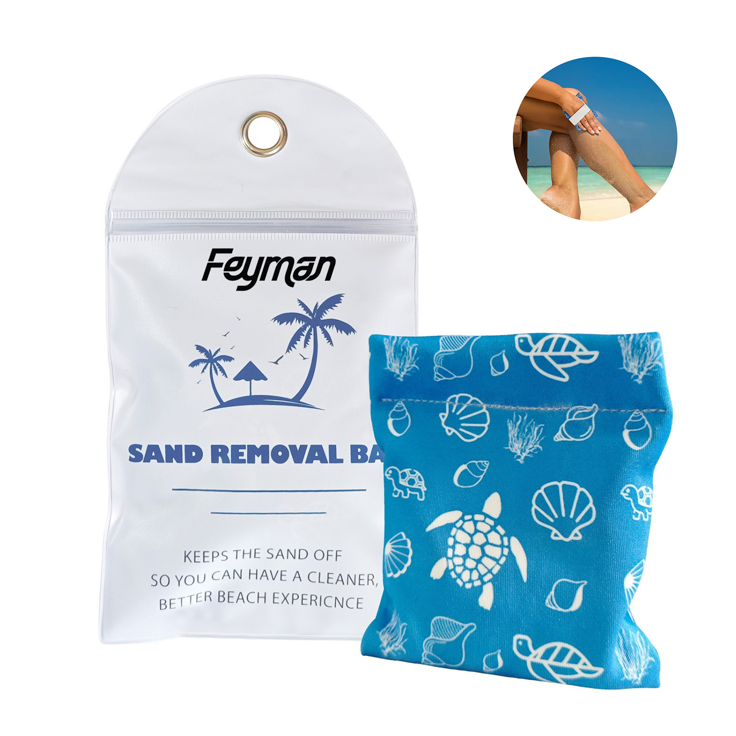 Reusable Beach Sand Removal Bag