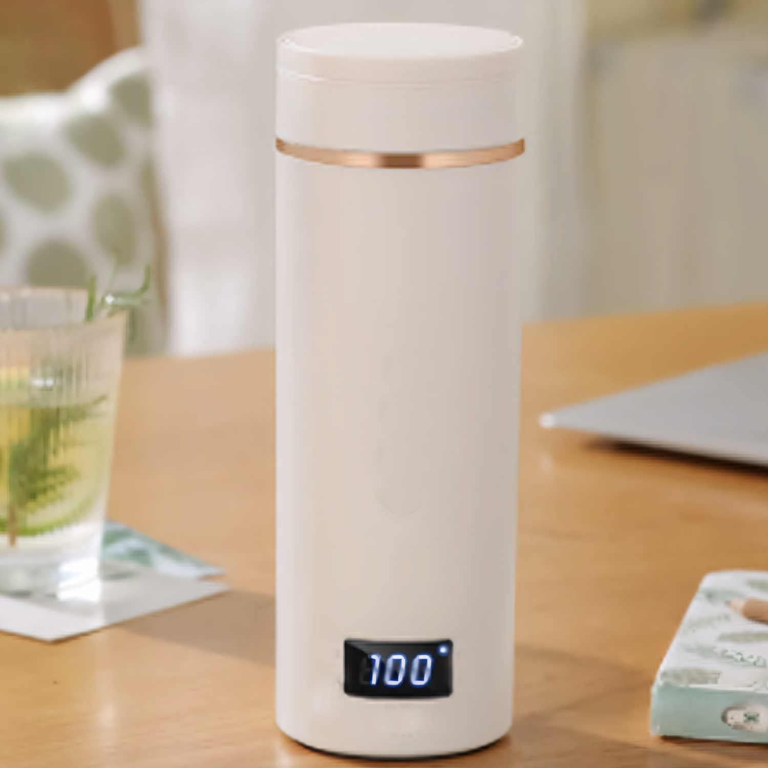 17oz USB Heated Stainless Steel Travel Cup - Image 4