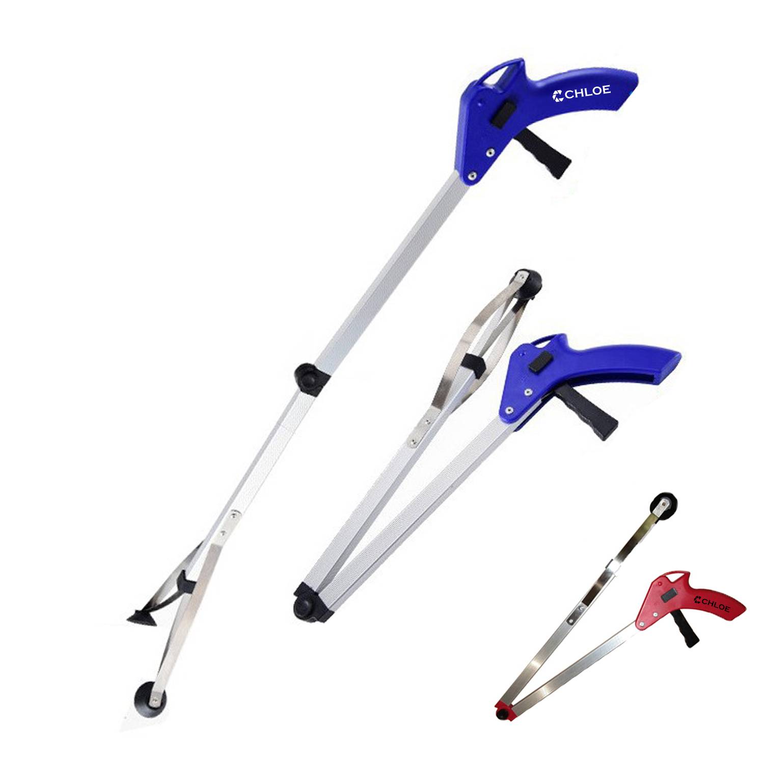 Aluminum Alloy Folding Garbage Clip Picker