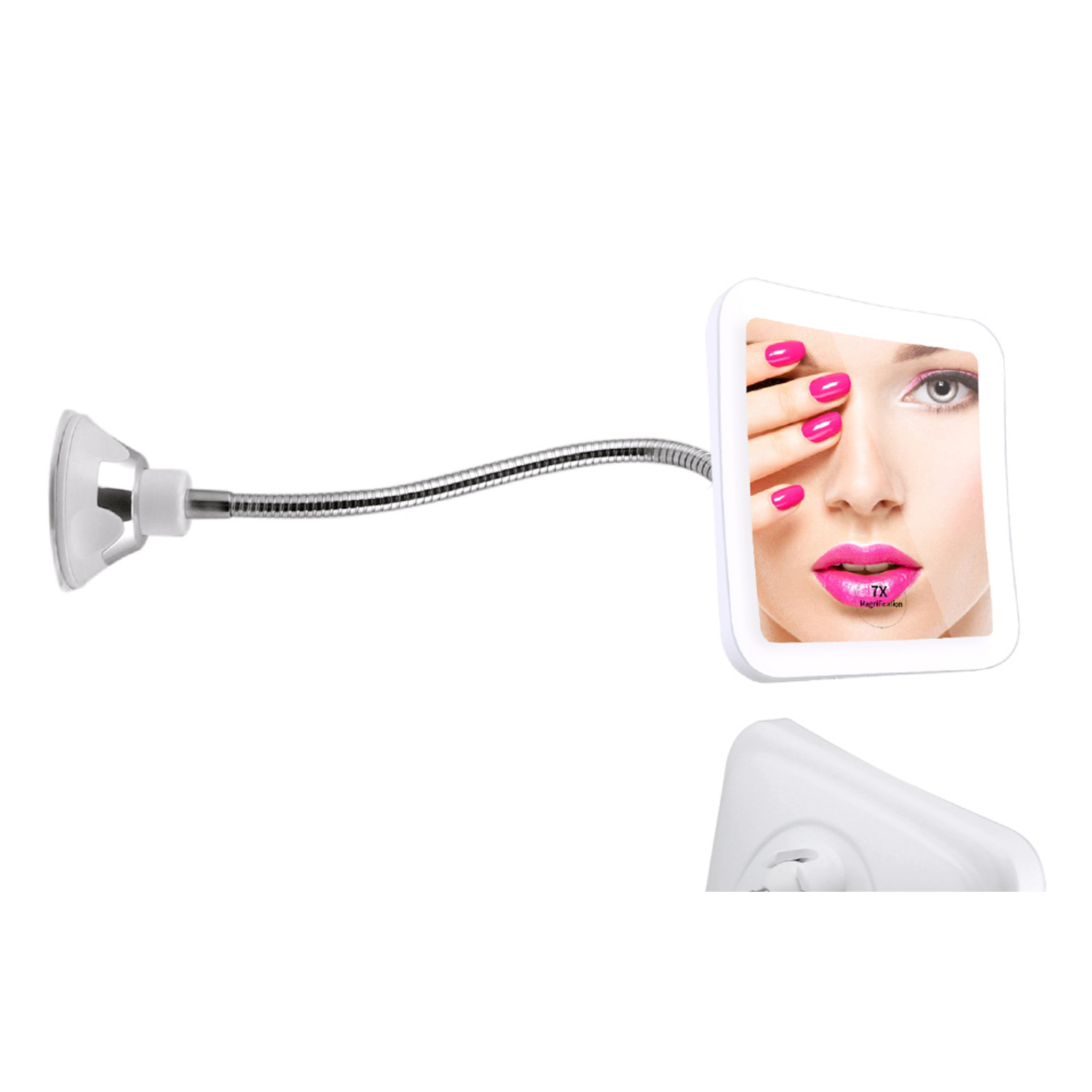 Makeup mirror with suction cup - Image 3