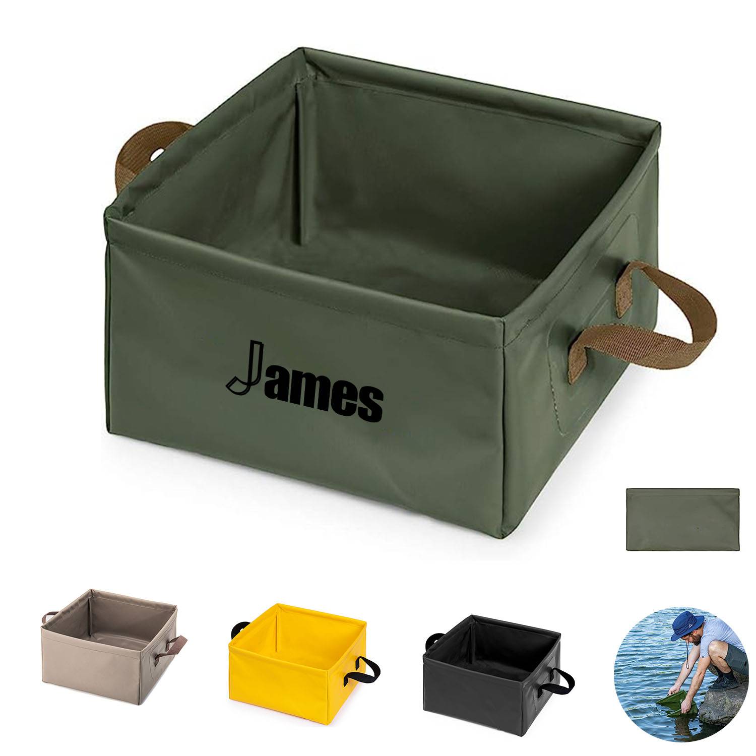 Folding Water Storage Containers For Outdoor Sports