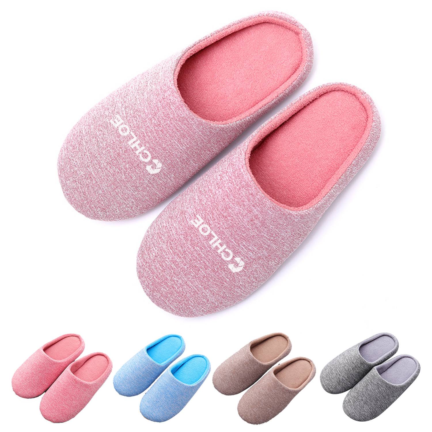 Autumn And Winter Warm Half Pack With Soft Soled Slippers