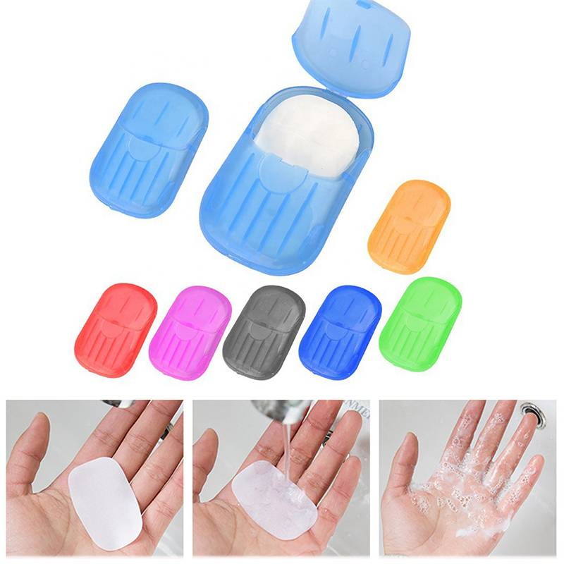 20 Pack Portable Soap Sheets