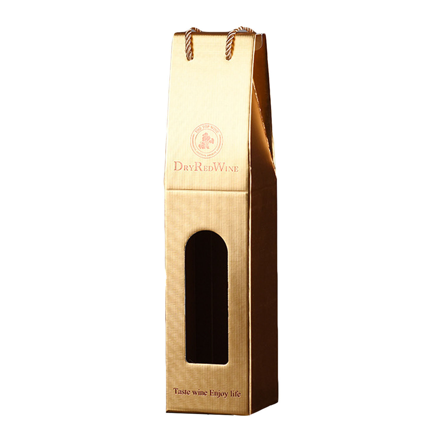 Single Bottle of Red Wine Gift Box - Image 3
