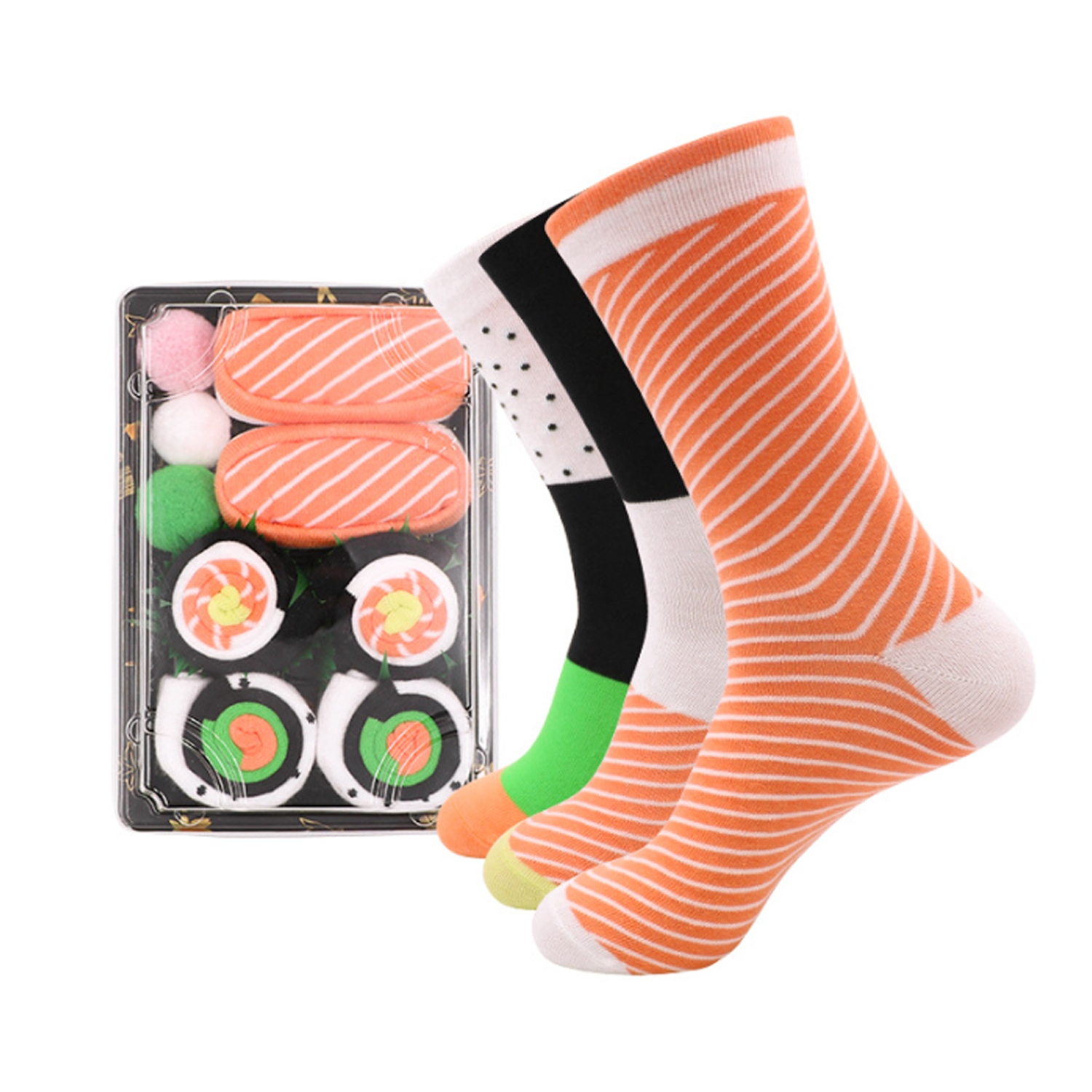 Mid-Tube Combed Cotton Socks For Christmas - Image 5