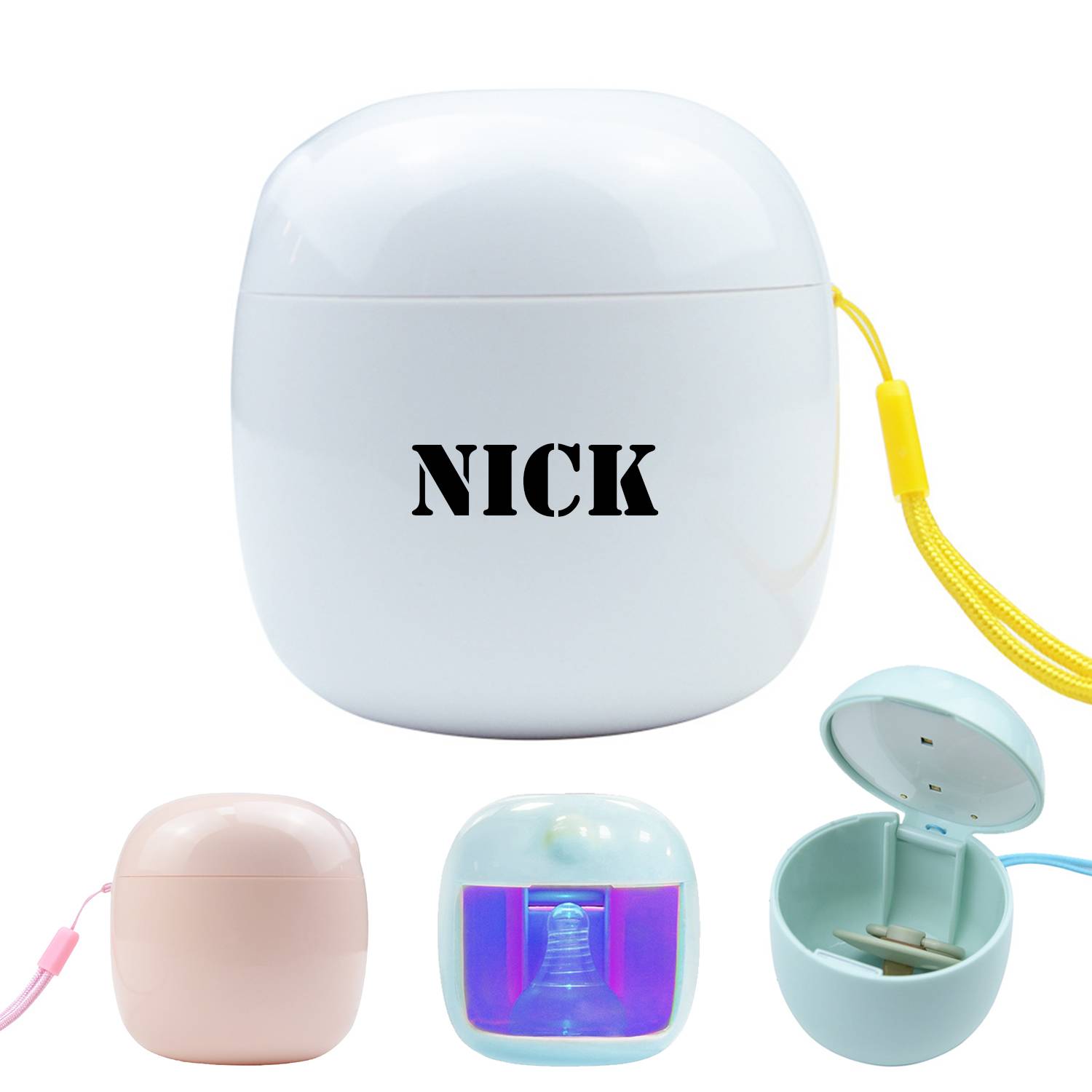 Portable UV Light Sterilizer Mini Sanitizer Box for Pacifier