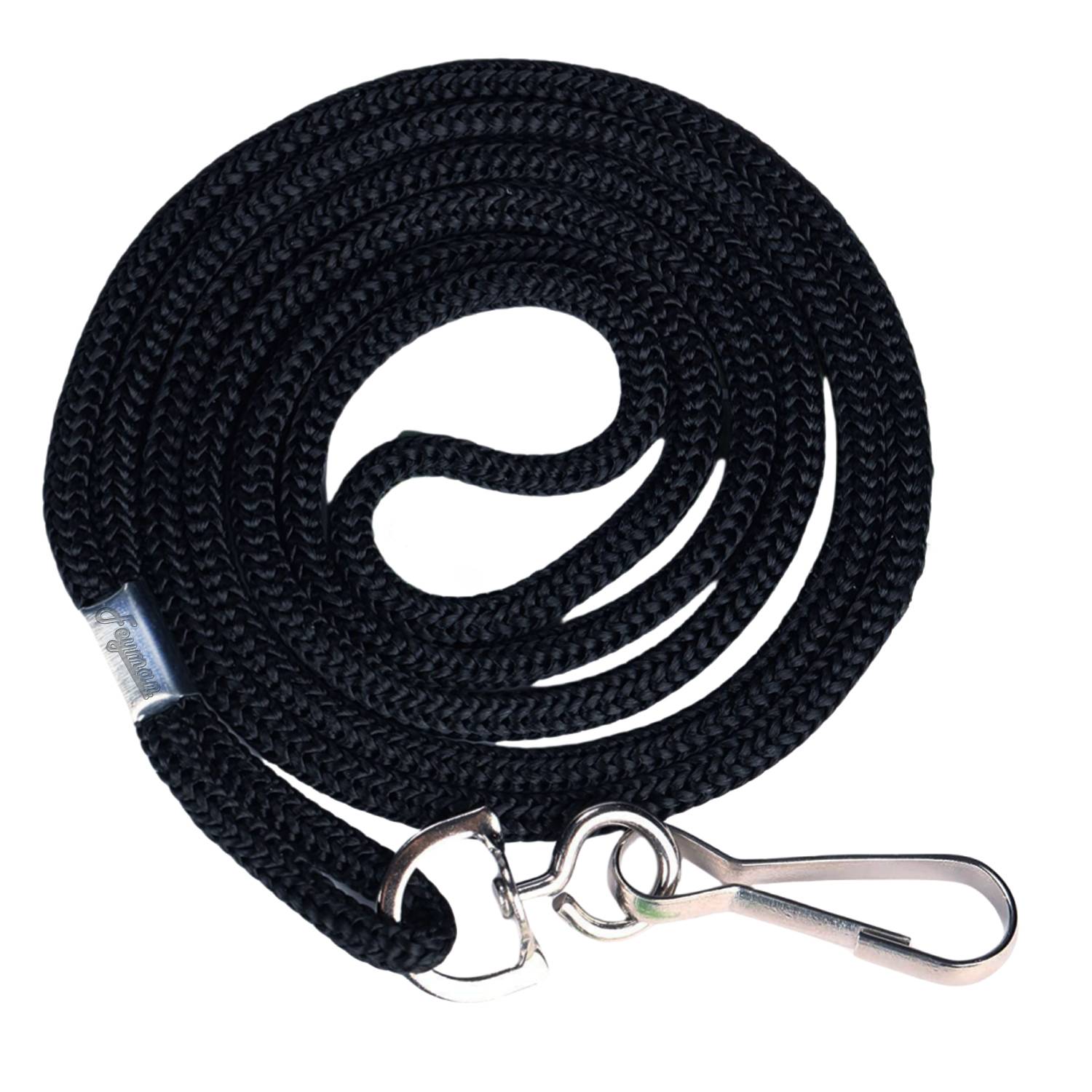 Black Work Badge For Employees And Students Wearing Straps