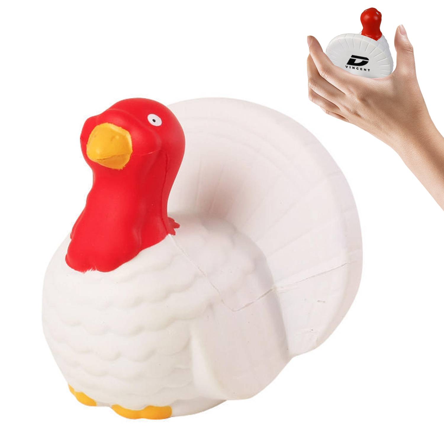 Turkey Shaped PU Foam Stress Reliever Toy