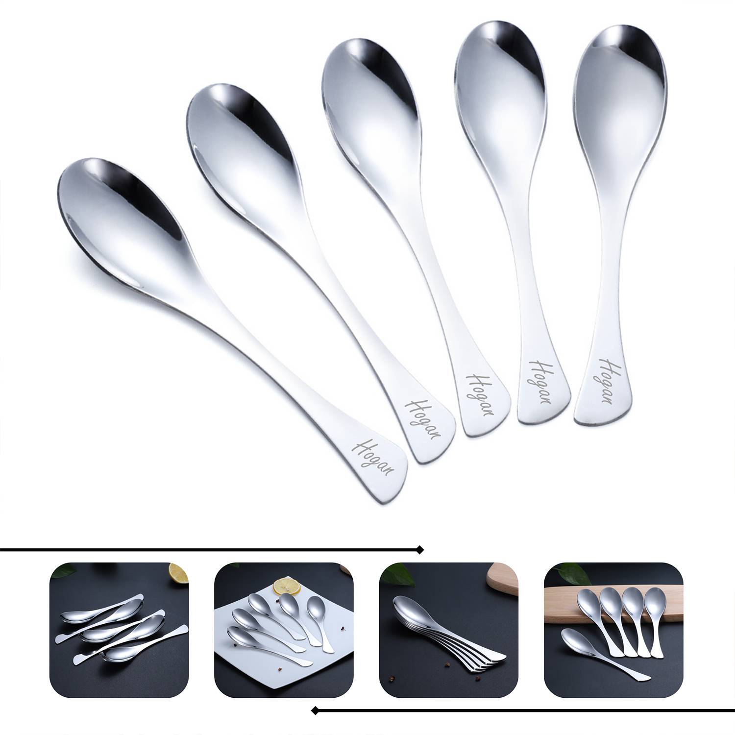 Stainless Steel Fishtail Spoon