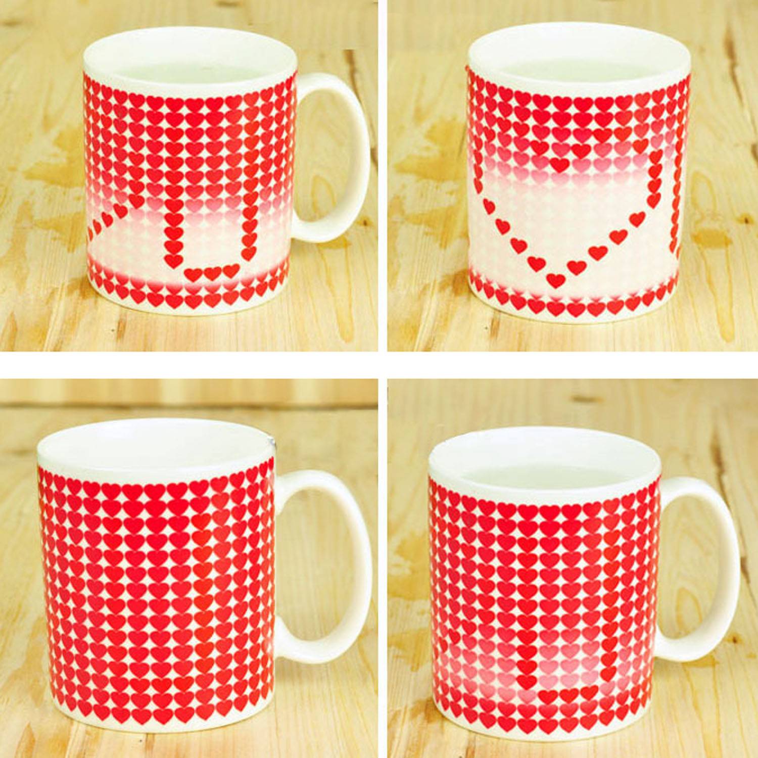 12oz Romantic Color-Changing Ceramic Coffee Mug - Image 3