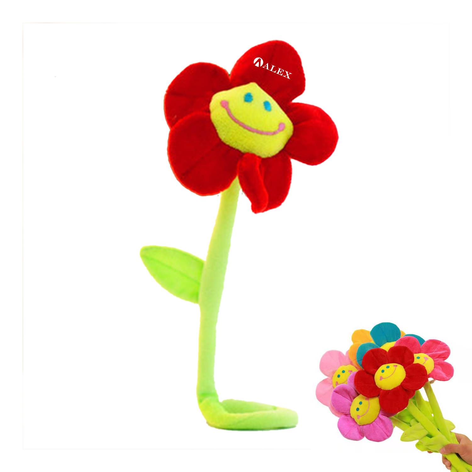 Stuffed Plush Toy Super Cute Sun Flower