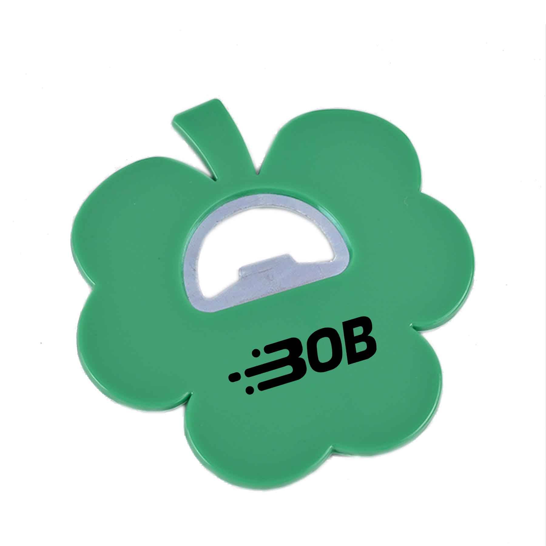 Shamrock Bottle Opener Keychain