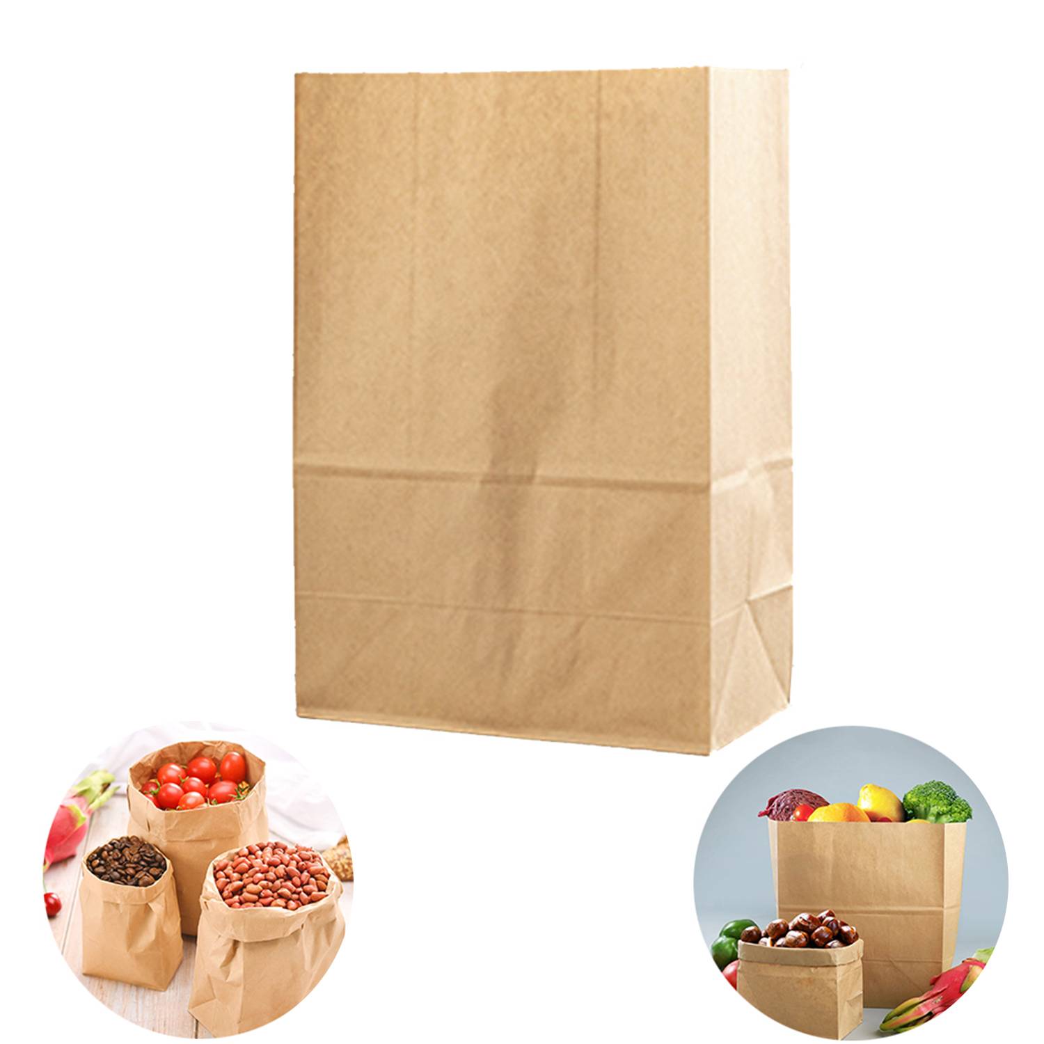 Kraft Brown Paper Bags - Image 3