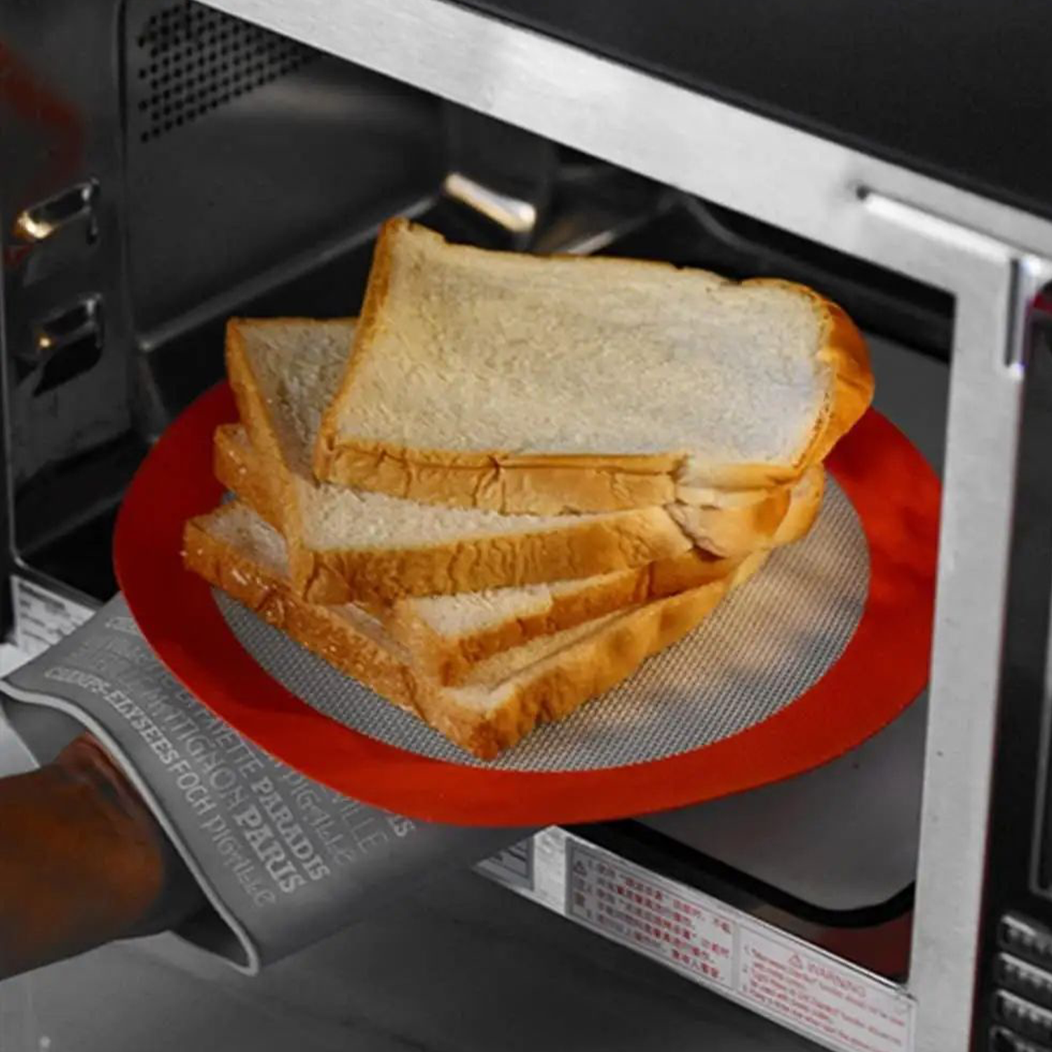 9 Inch Silicone Fiberglass Baking Mat - Image 3