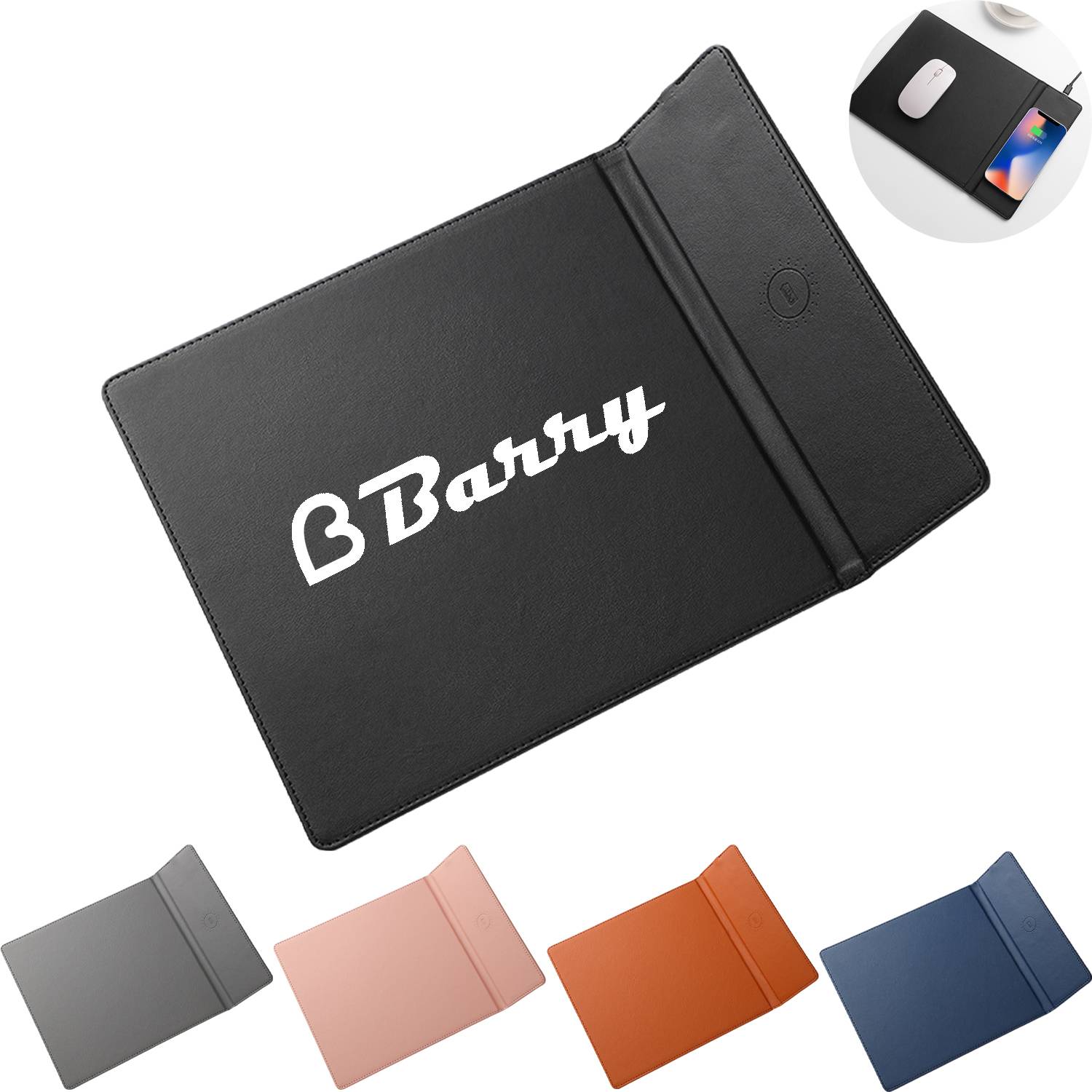 15W Wireless Fast Charging Mouse Pad