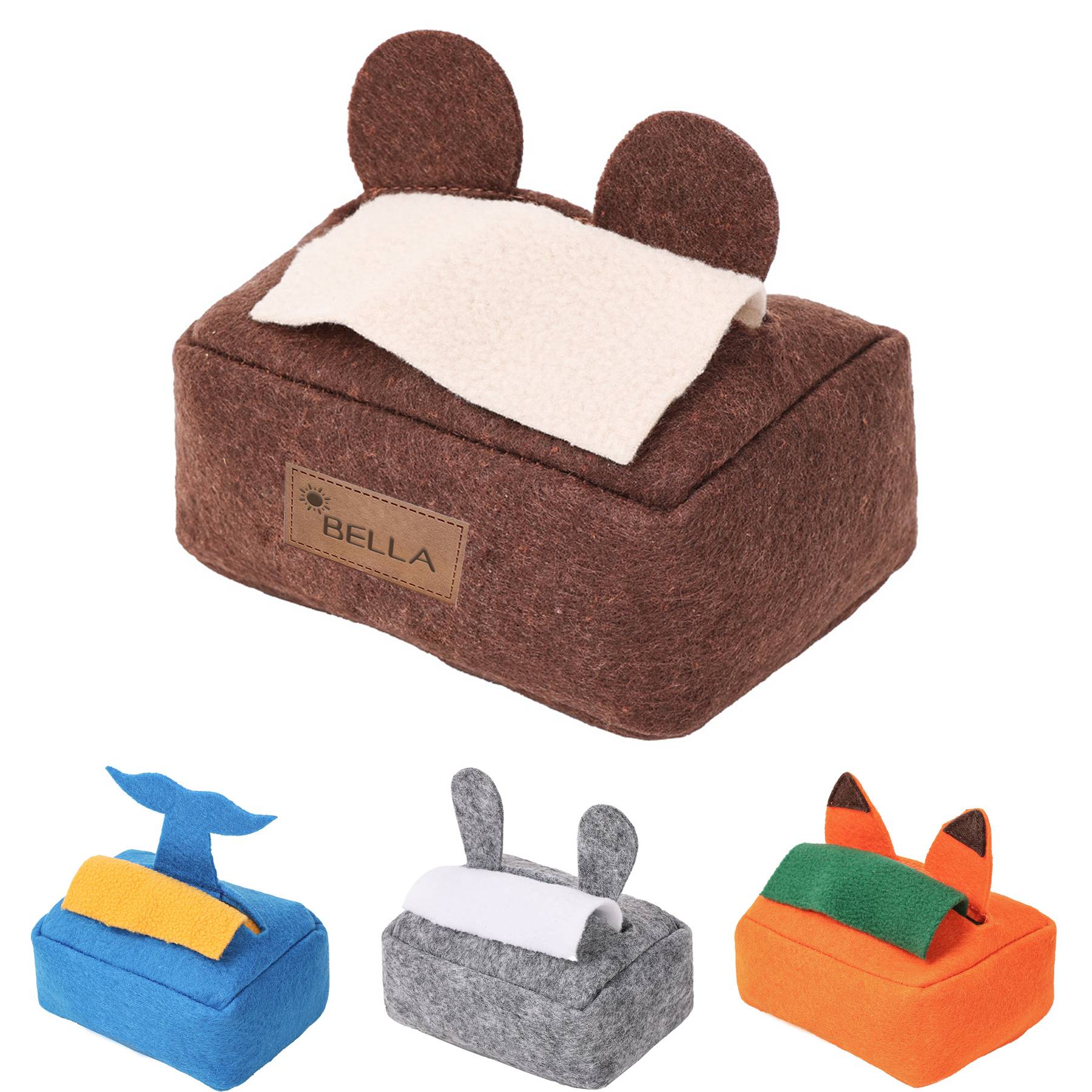 Polyester Hide and Seek Puzzle Plush Burrow Dog Toys