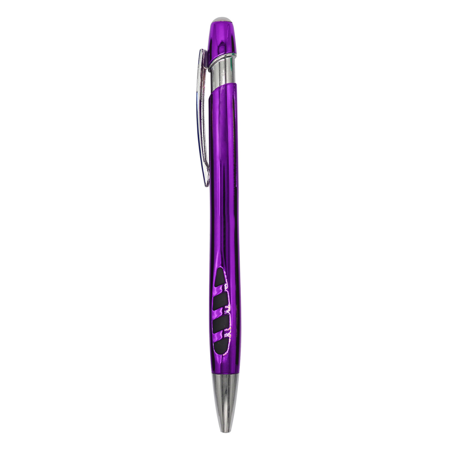 Click Action Press Plastic Ballpoint Pen - Image 9