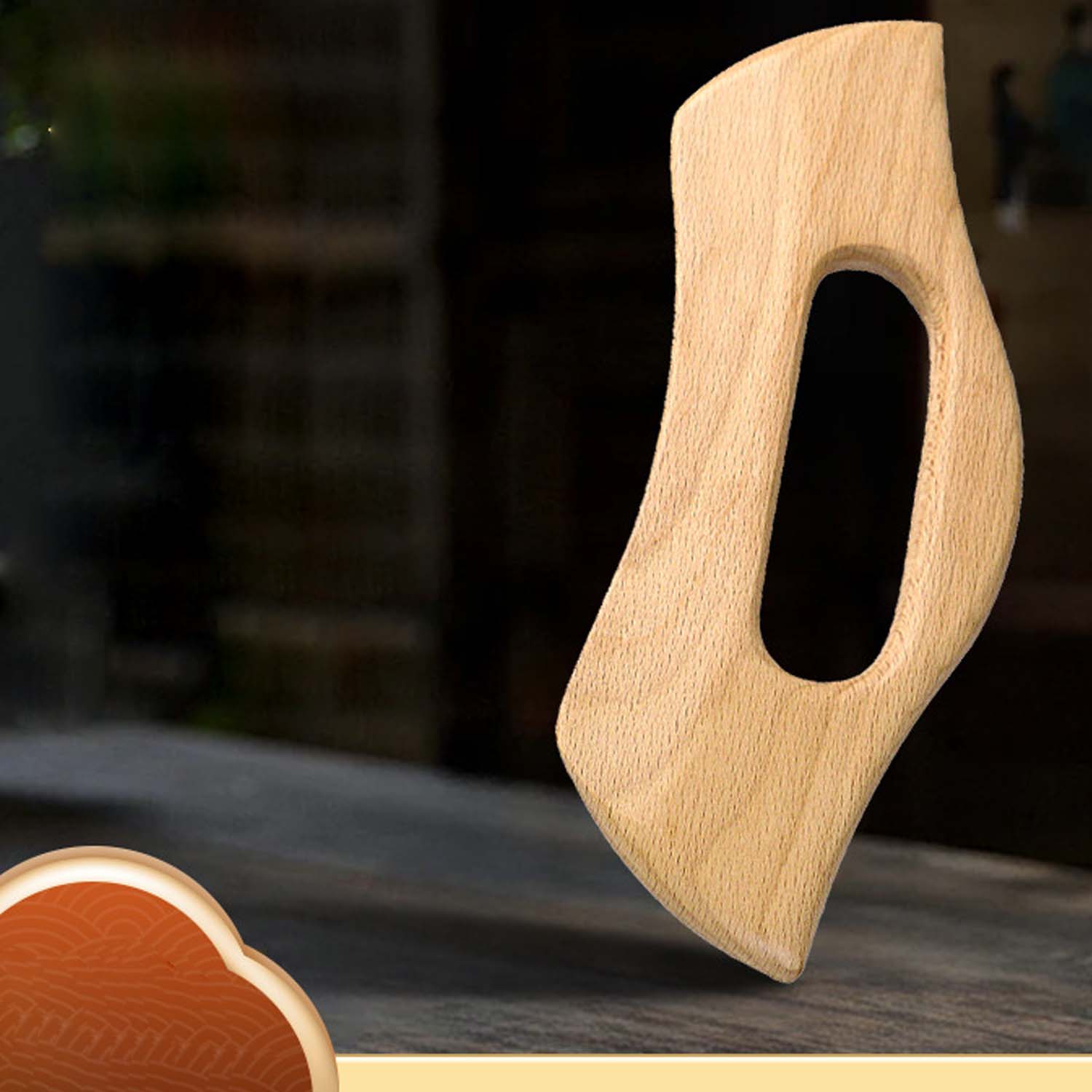 Beech Face Lifting And Whole Body Scraping Board - Image 4