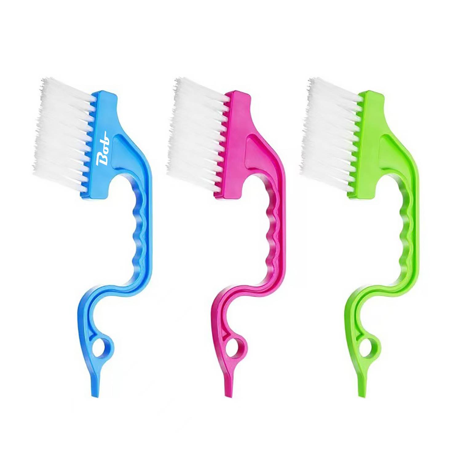 Plastic Groove Cleaning Brush for Kitchen & Window Tracks