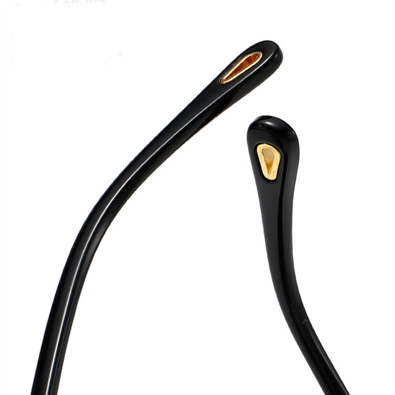 UV400 Protective Retro Square Aviator Sunglasses Soft Frame - Image 10