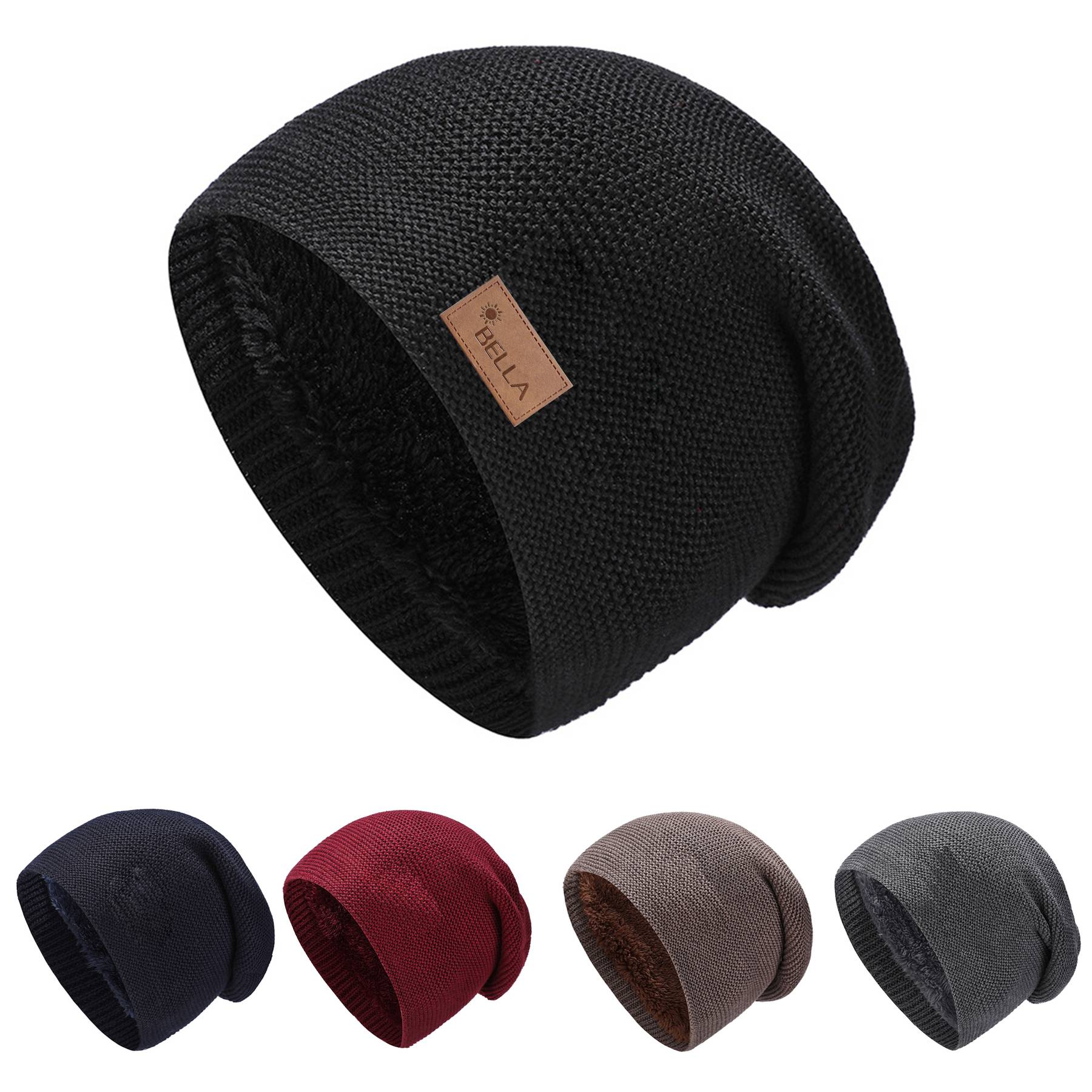 Fleece and thickened warm ear protection cap