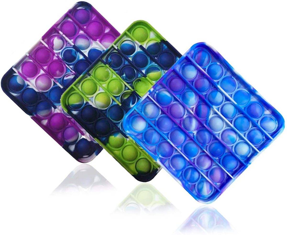 Square Push Bubble Fidget Sensory Toy
