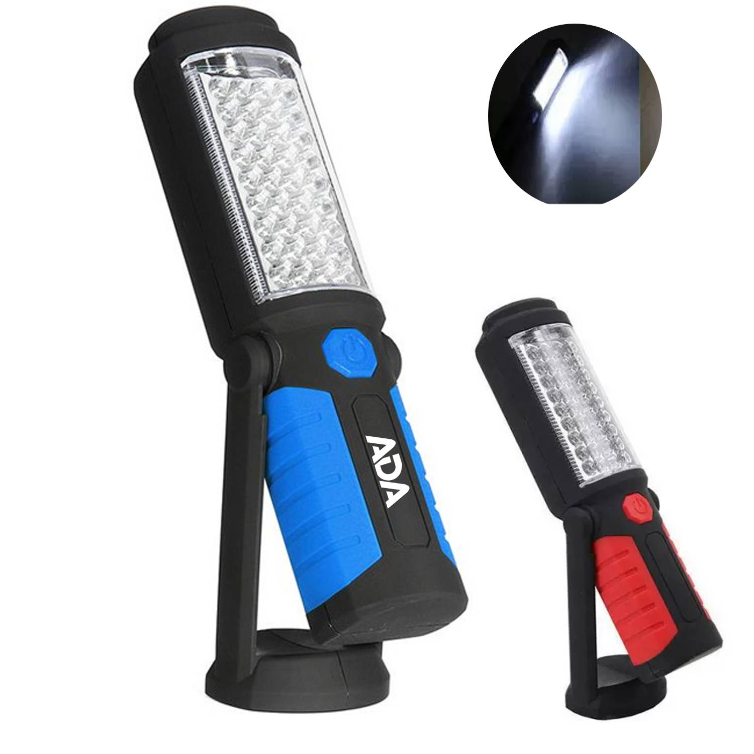 Adjustable Magnetic LED Work Flashlight w/ Hook