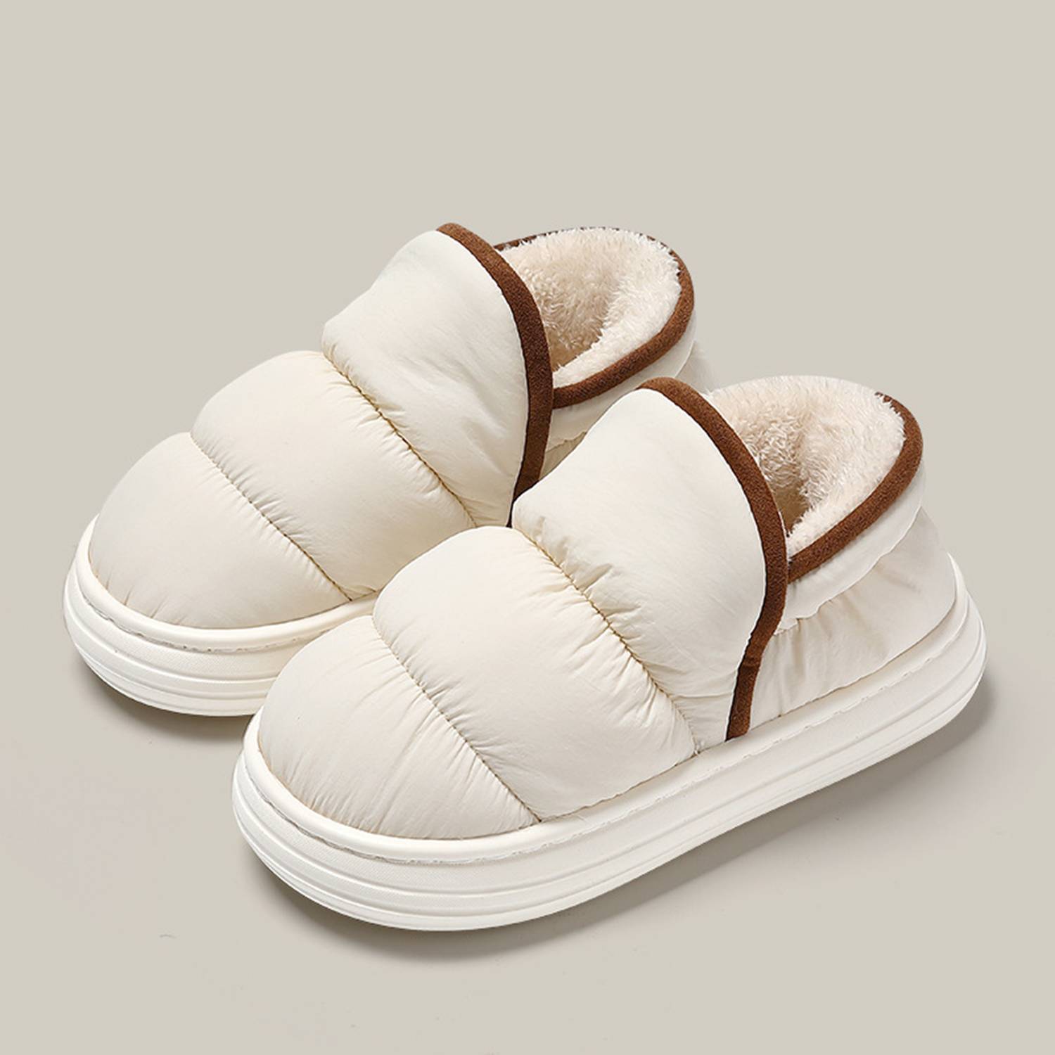 Waterproof cotton slippers - Image 4