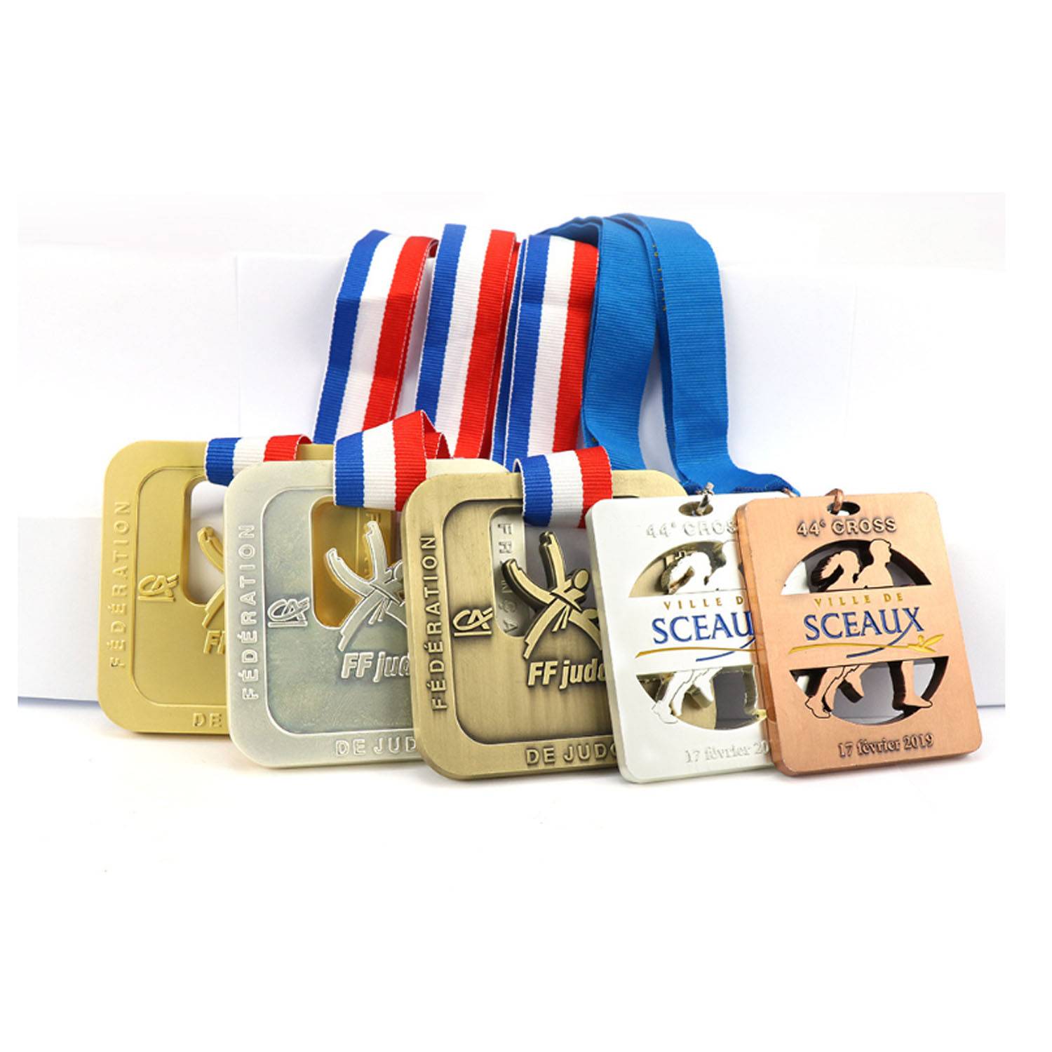 Marathon running sports metal medal customization