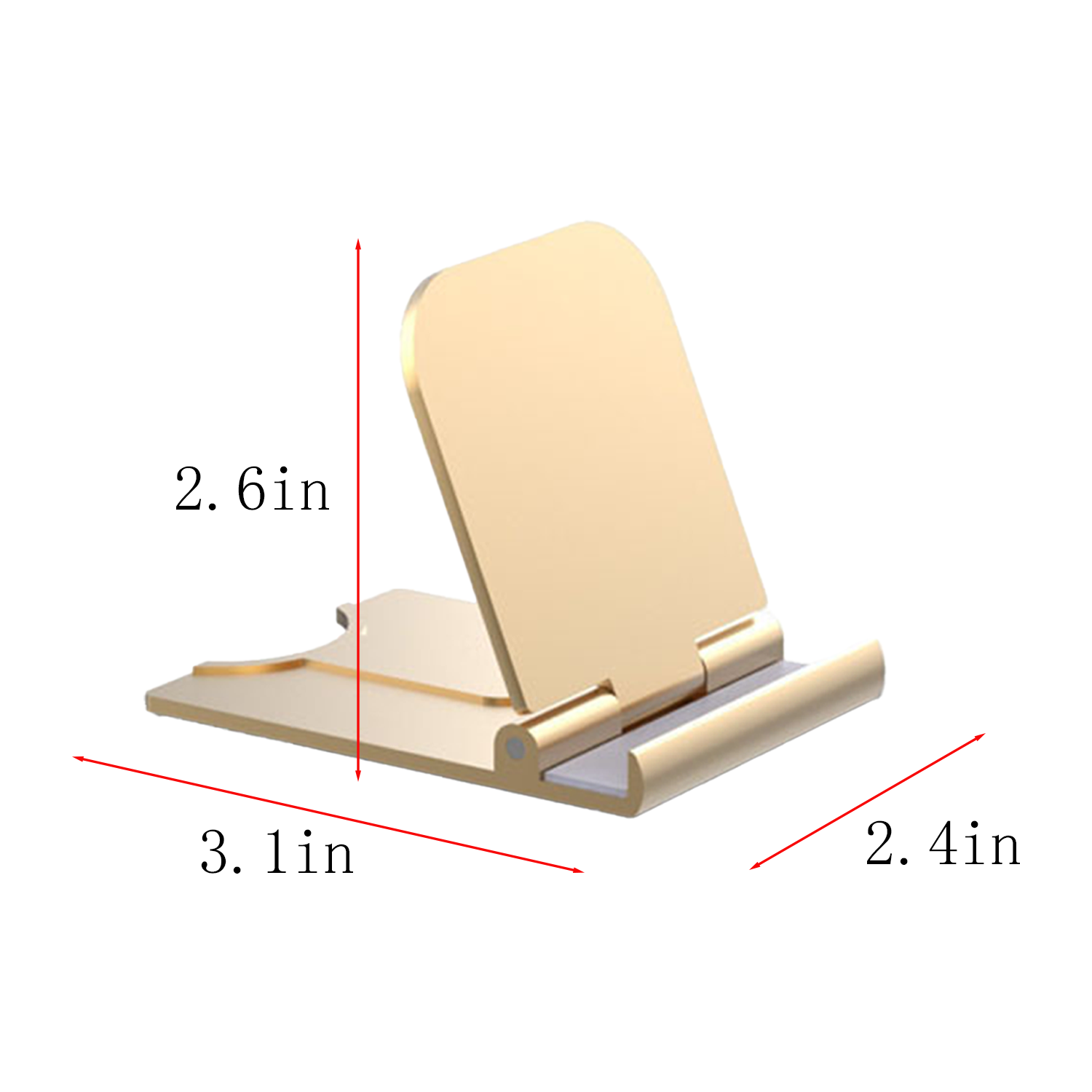 Plastic Foldable Adjustable Desk Phone Holder - Image 5