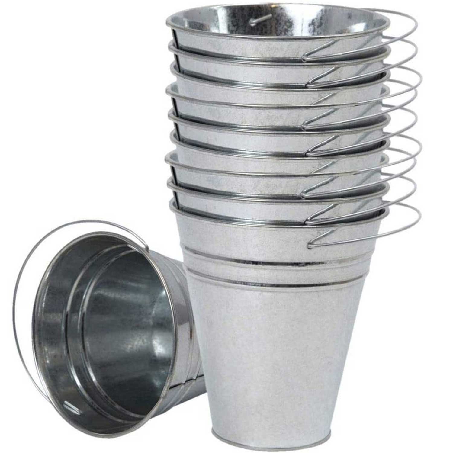 Candy-Colored Metal Pail - Rustproof Garden Utility Bucket - Image 3