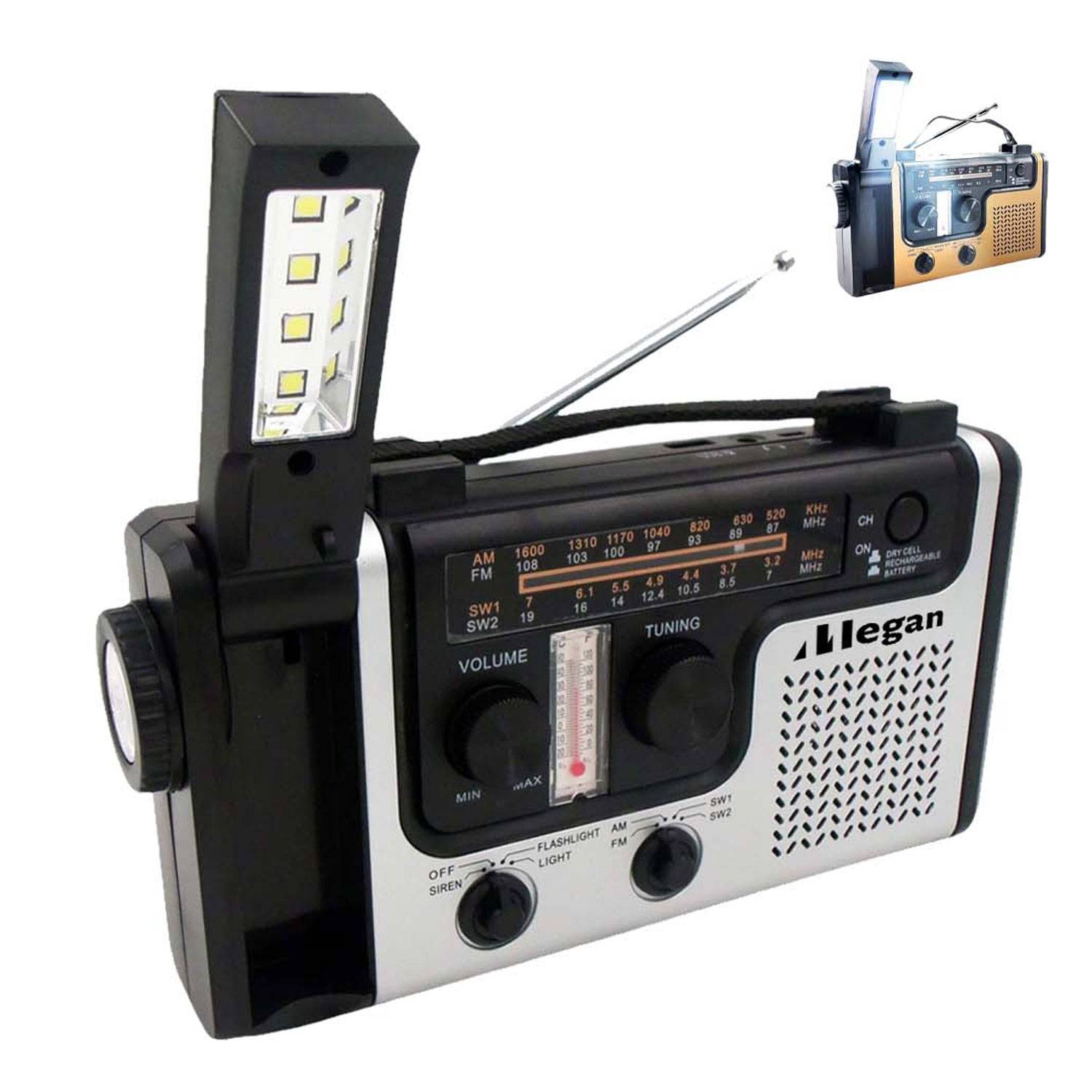 Rechargeable Solar Emergency Radio