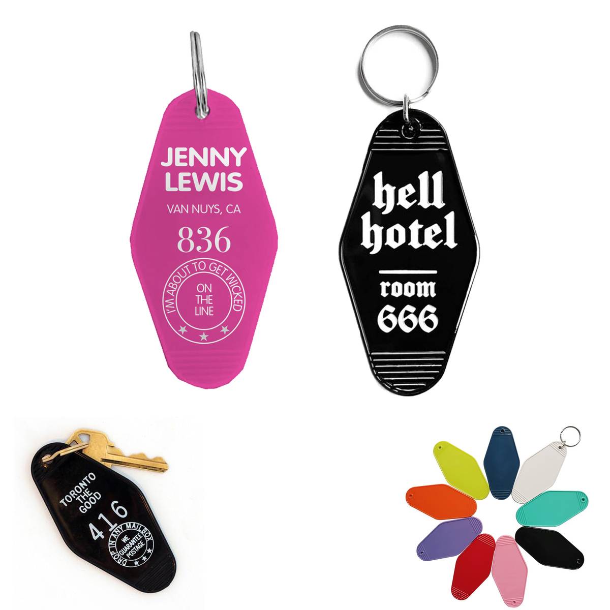 Motel Key Tag Gifts