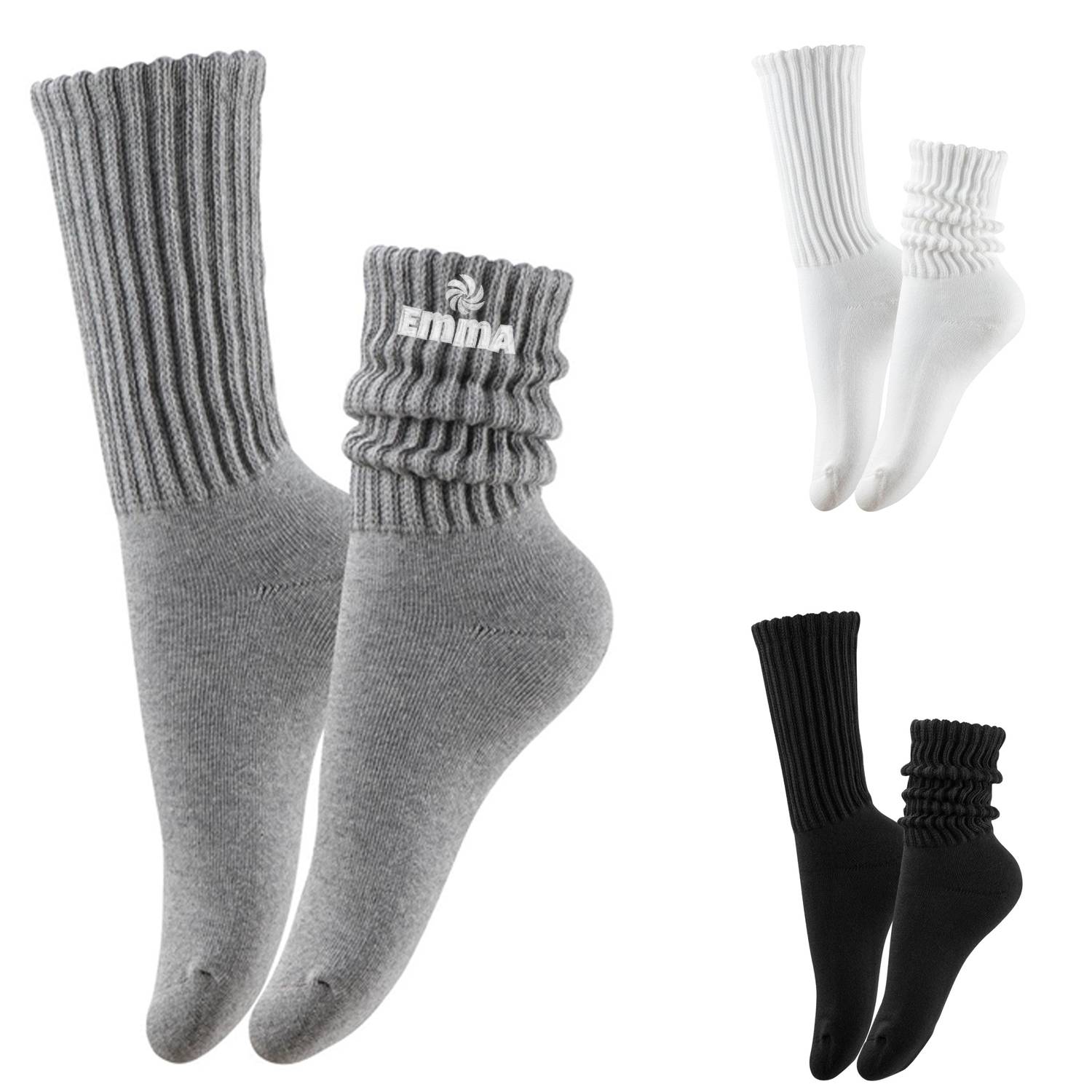 Women's Scrunch Crew Socks