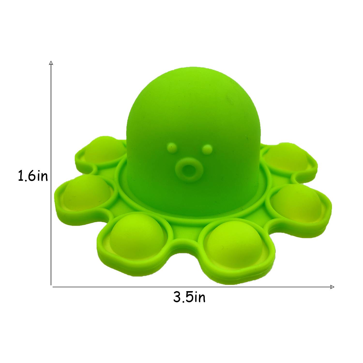 Silicone Double Sided Flip Octopus Fidget Toy - Image 4