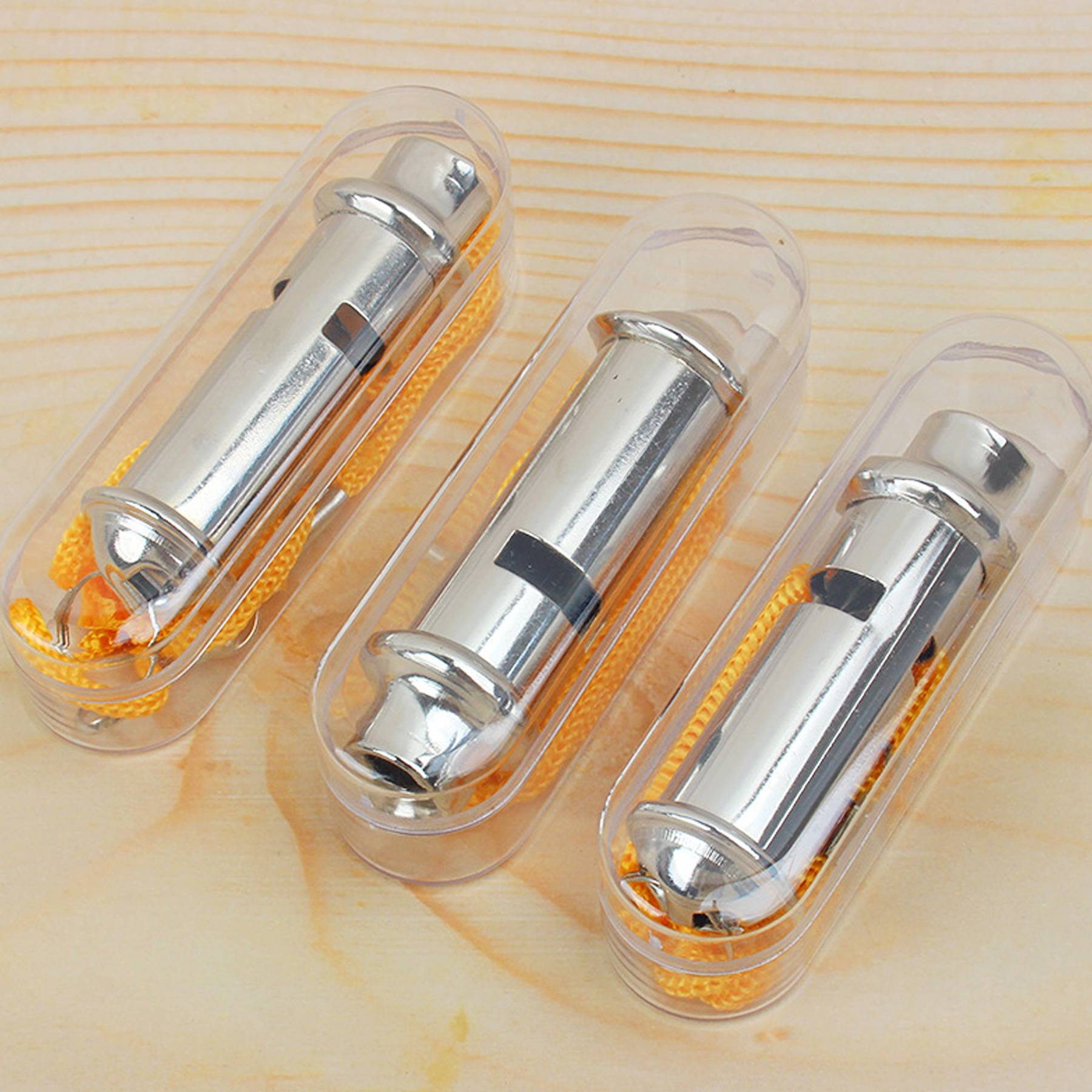 Stainless Steel Outdoor Emergency Whistle - Image 5