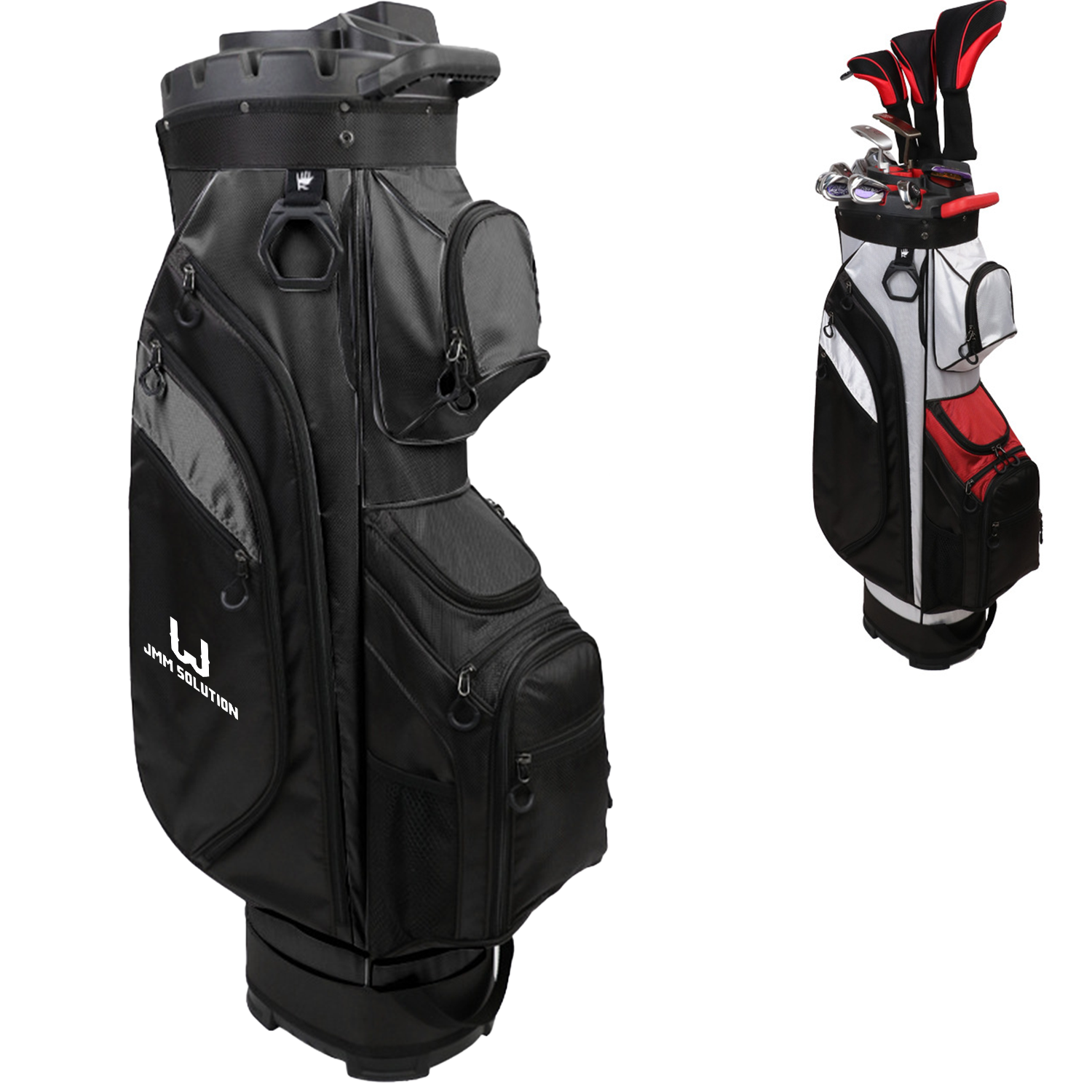 Durable Nylon Golf Club Bag - Spacious for Golfers