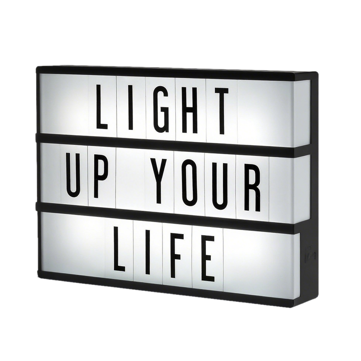 A5 Plastic LED Desktop Letter Light Box
