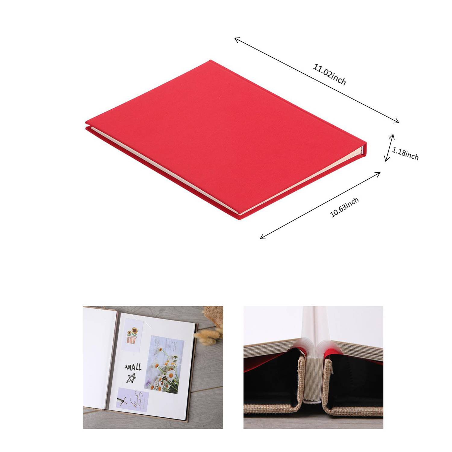 Simple Linen Self-Adhesive Film Album - Image 4
