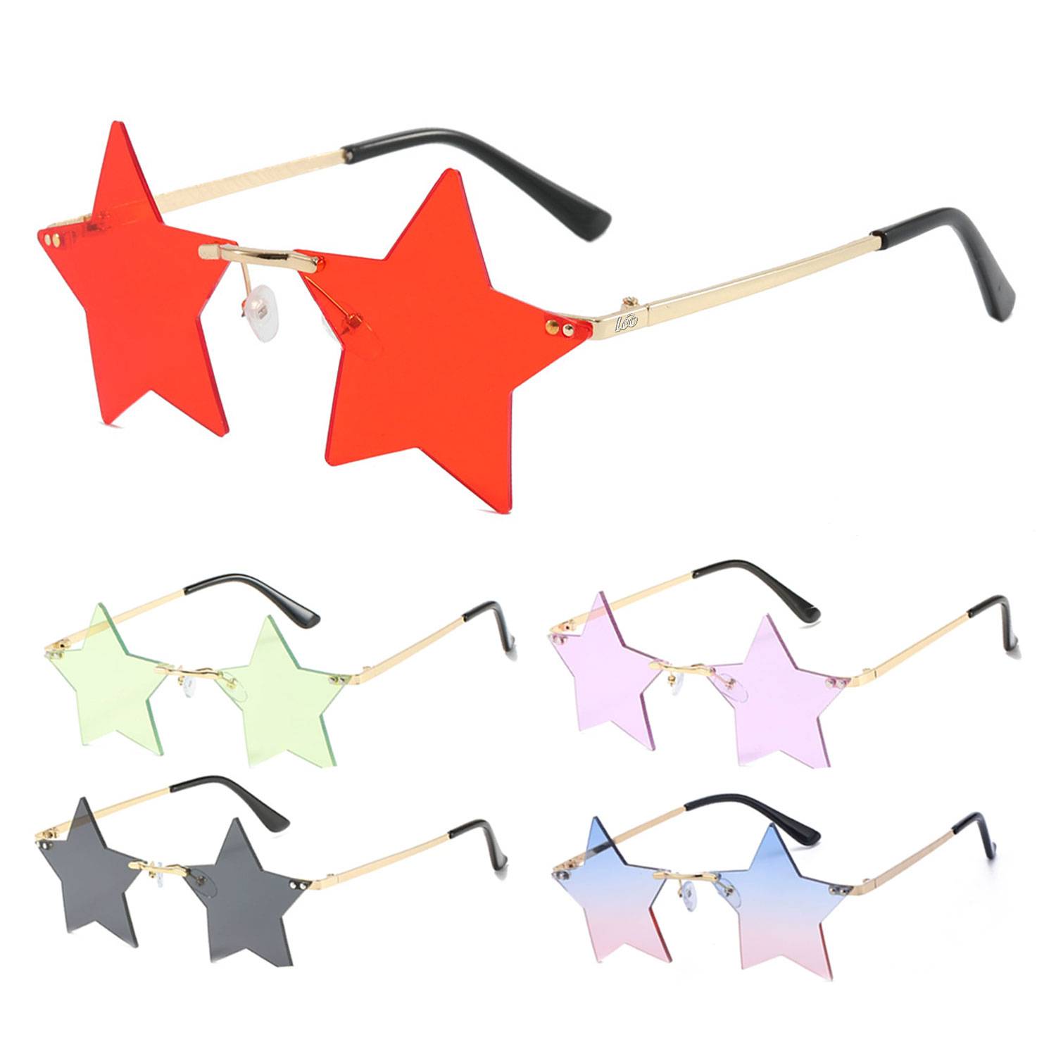 New Christmas Pumpkin Pentagram Funny Trendy Sunglasses