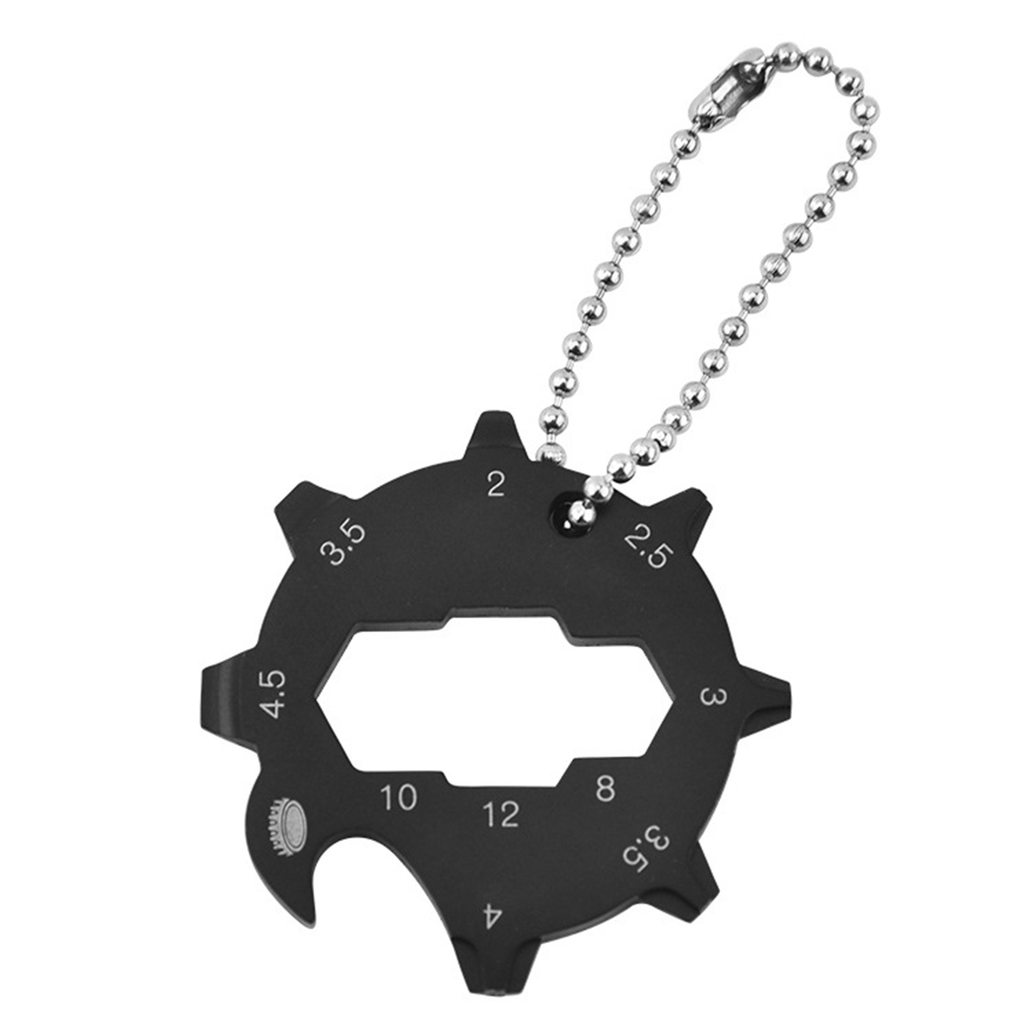 11 in 1 Multi Tool Card Keychain Bottle Opener - Image 4