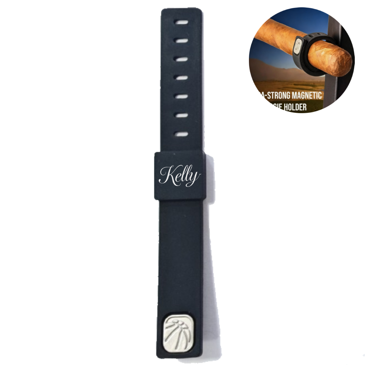 Portable TPR Adjustable Magnetic Stogie Holder