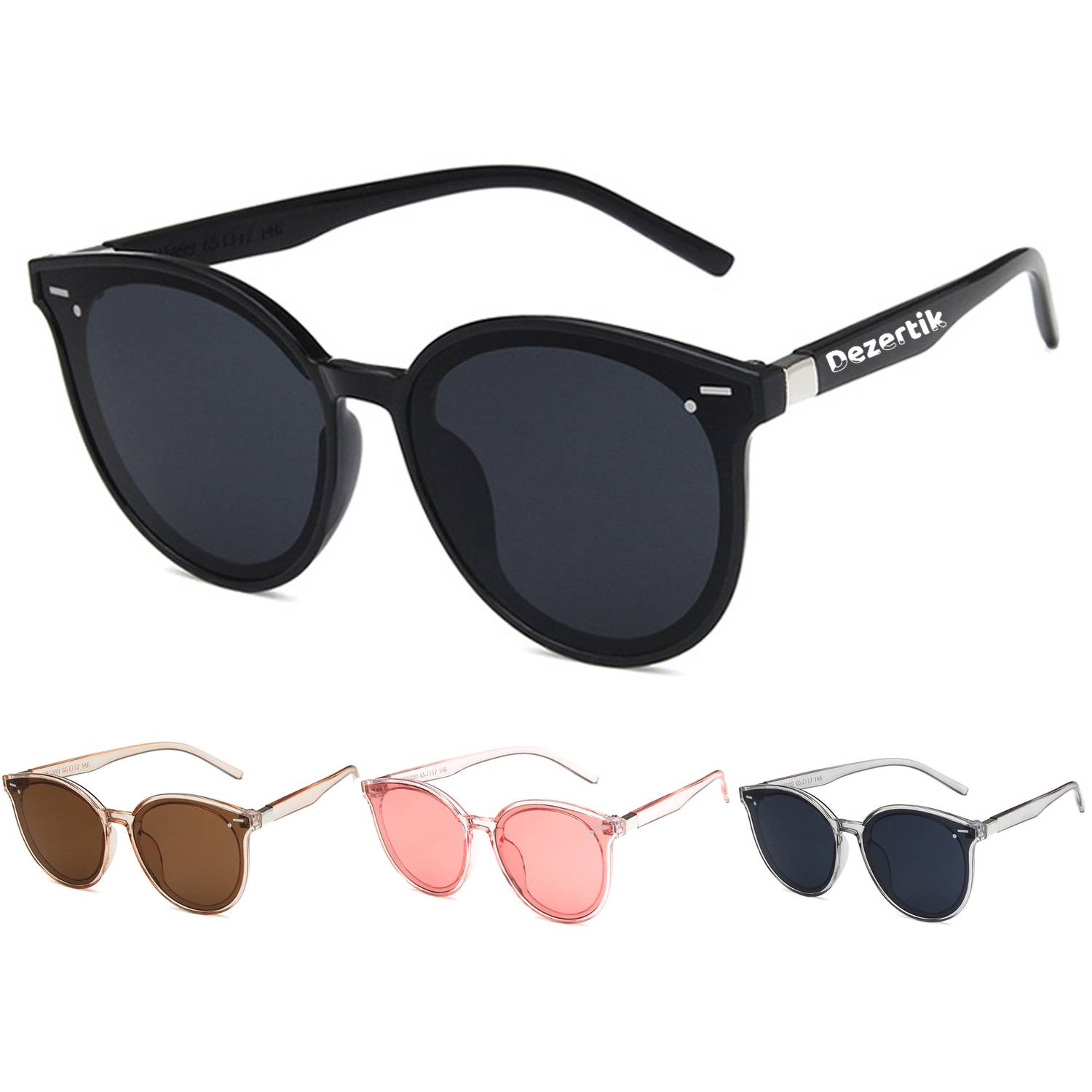 Oversized Round Sunglasses for Women - Stylish & Chic