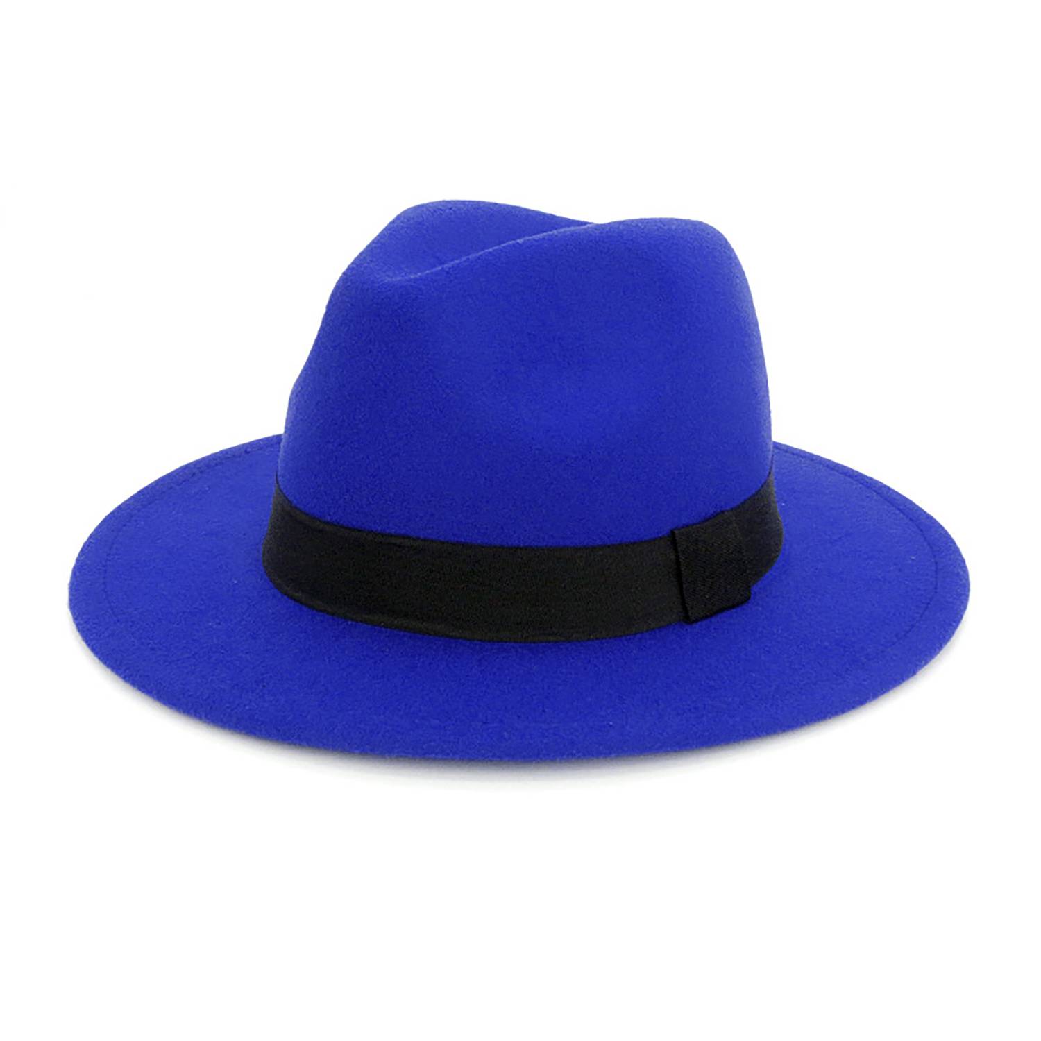 Unisex Vintage Wide Brim Fedora Hat - Image 9