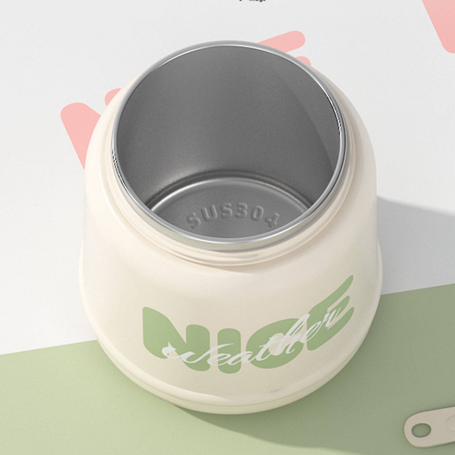 20oz Portable Stainless Steel Insulated Soup Cup - Image 5