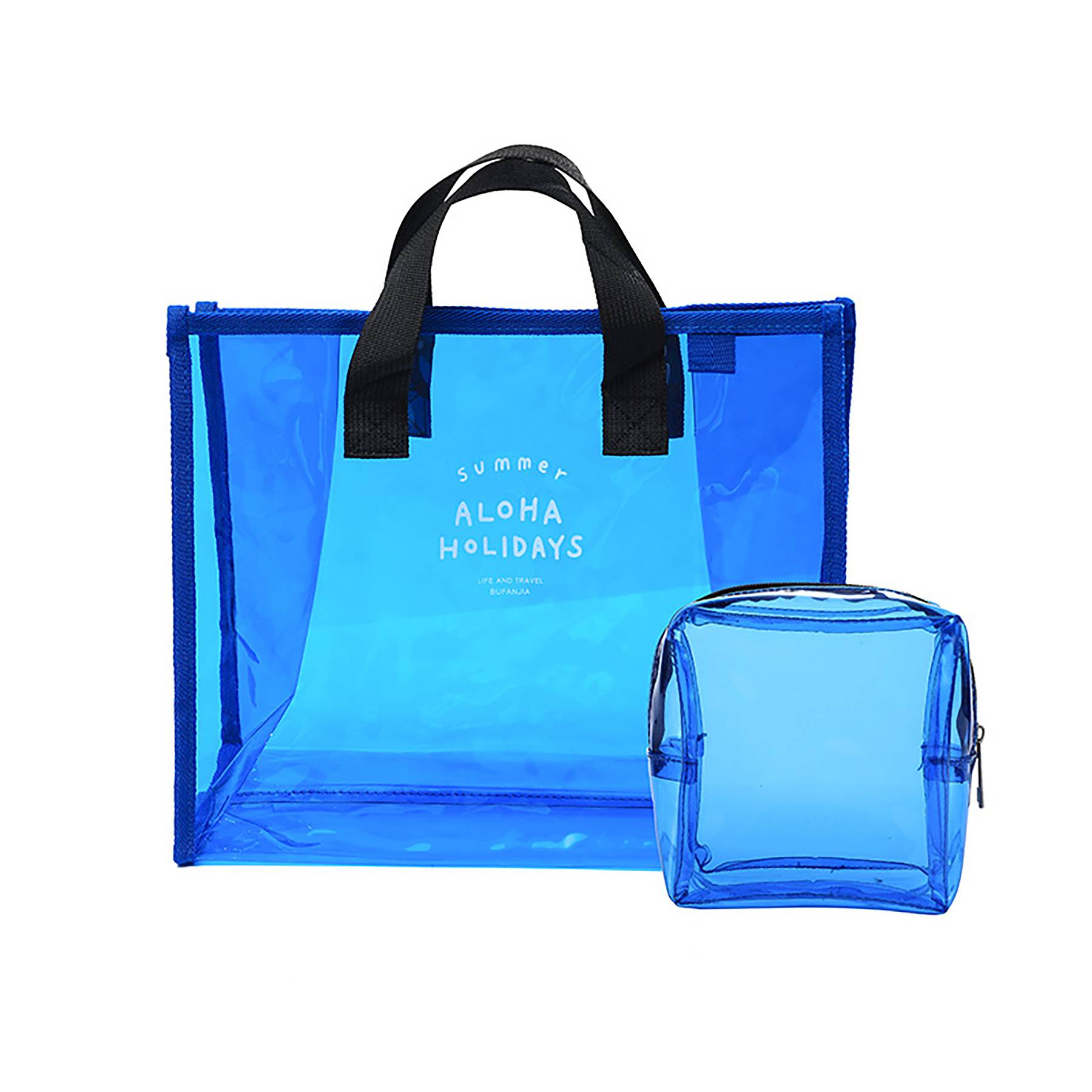 Clear Tote Beach Bag Set - Image 3